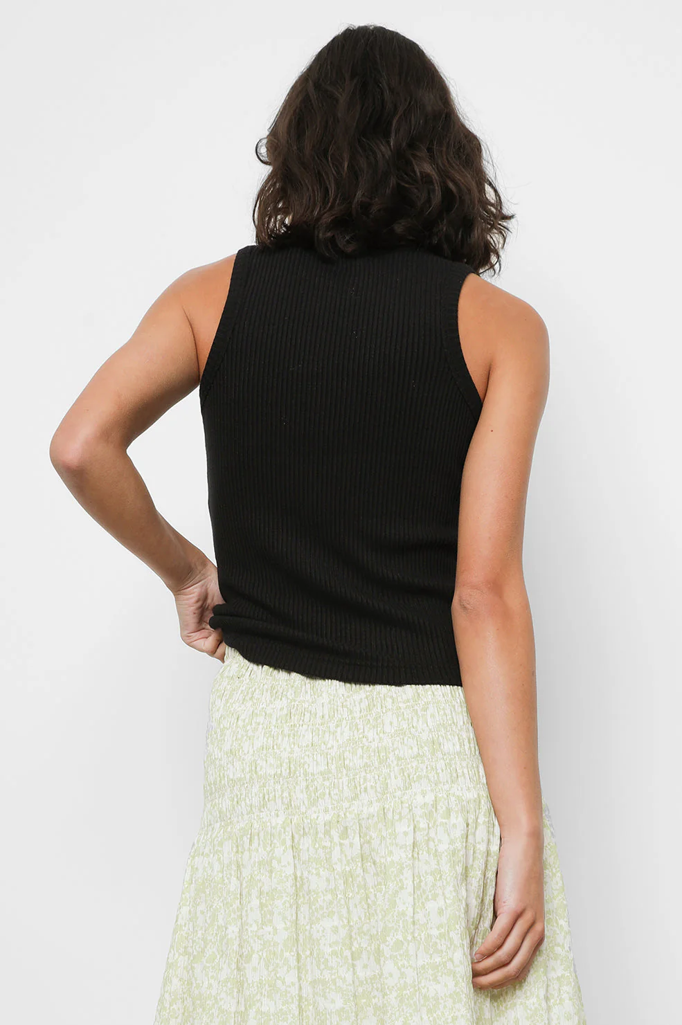 THE RACER TANK - BLACK - Image 3