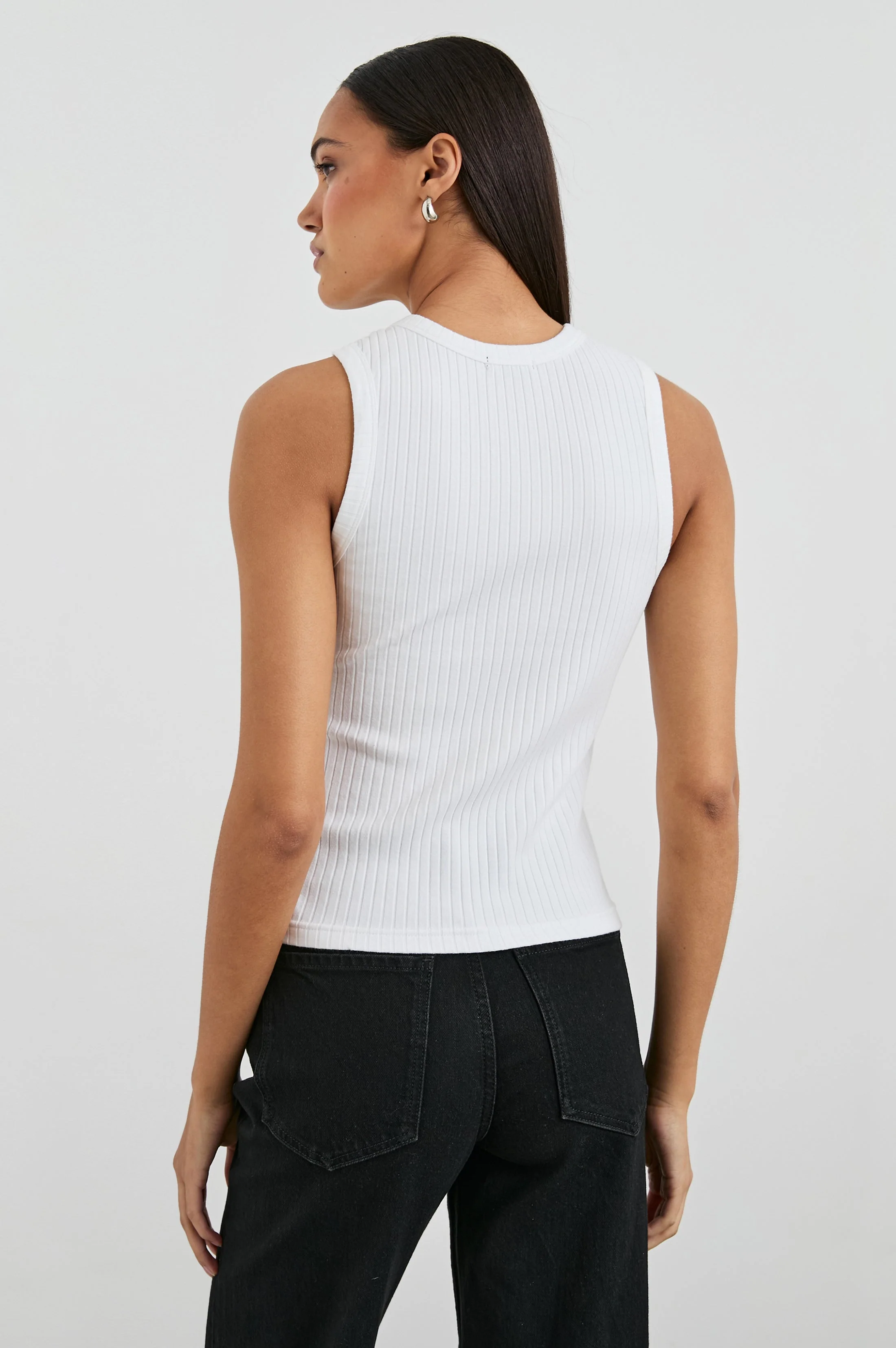 THE RACER TANK - WHITE - Image 12