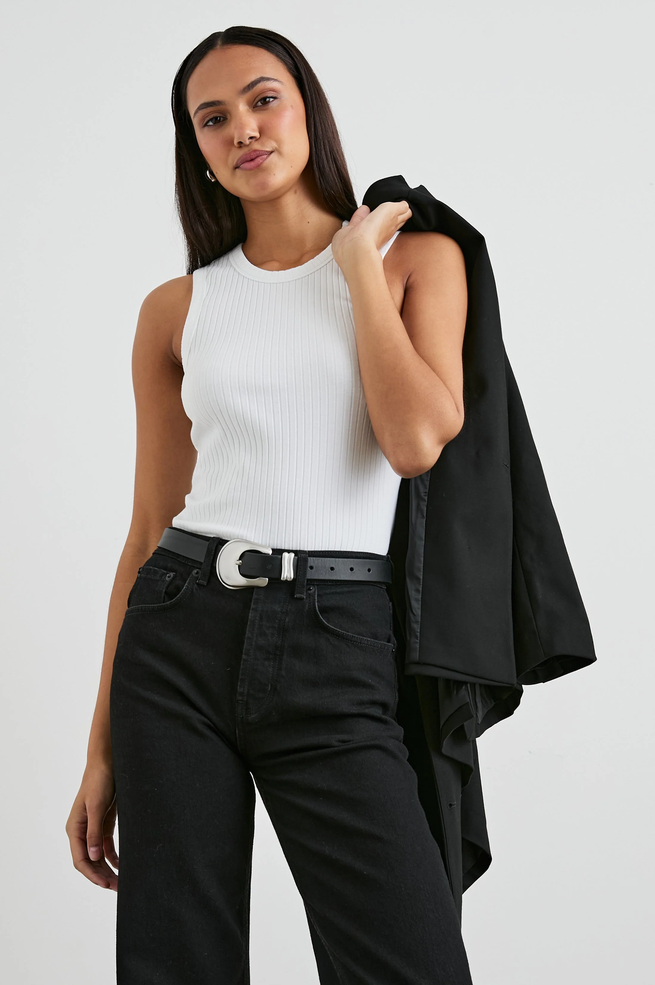THE RACER TANK - WHITE - Image 7