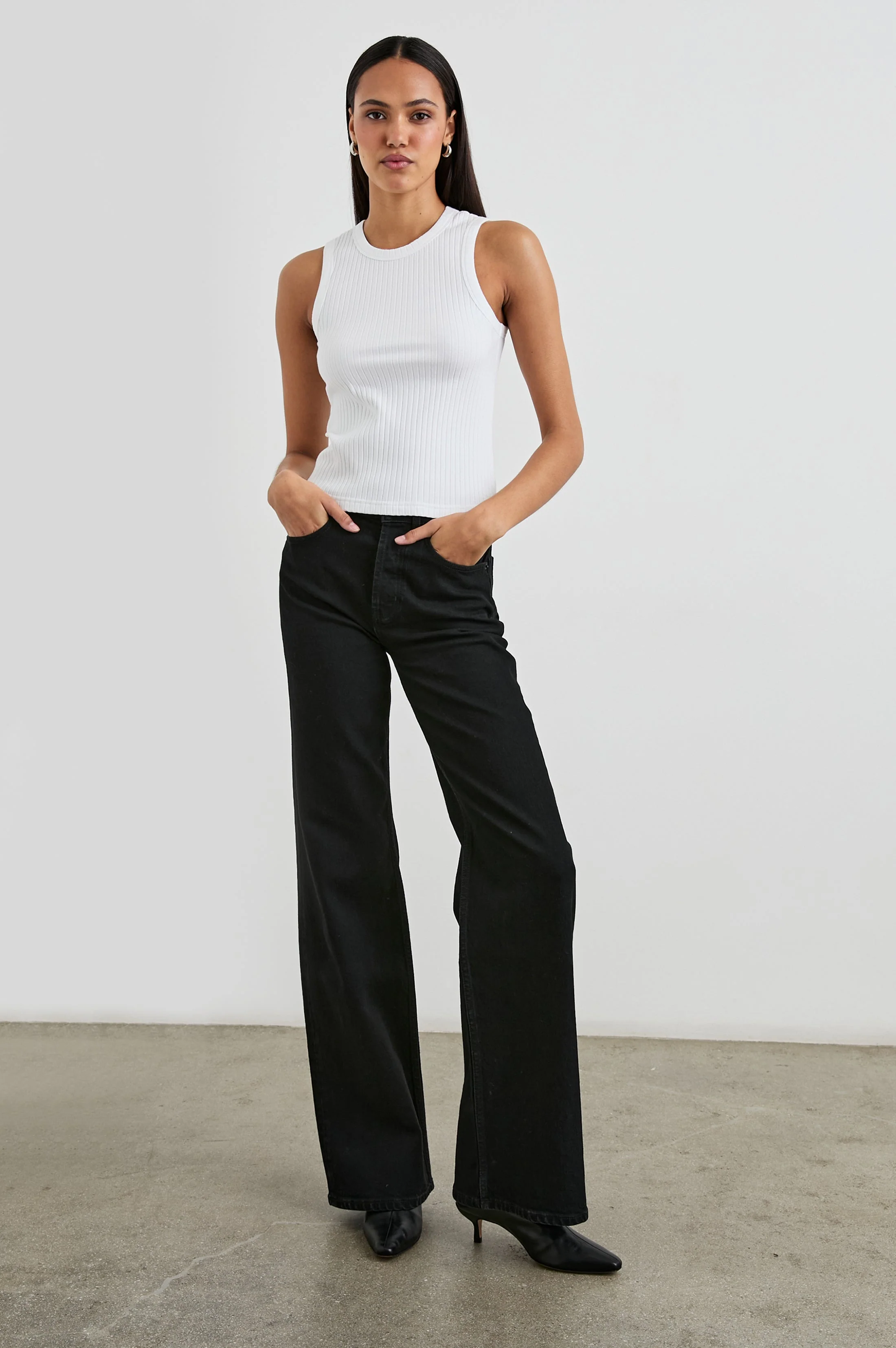 THE RACER TANK - WHITE - Image 9