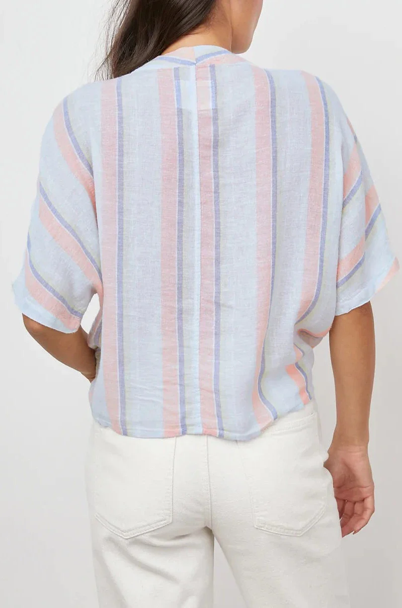 THEA TOP - BIARRITZ MULTI STRIPE - Image 4