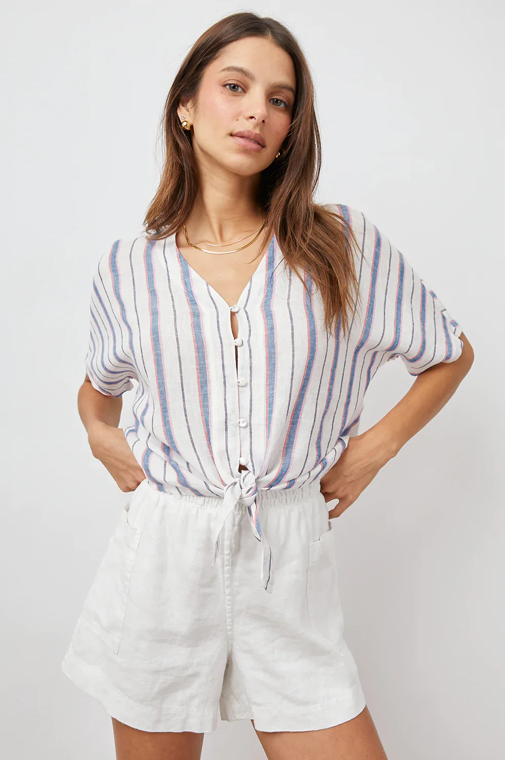 THEA TOP - TAHITI STRIPE