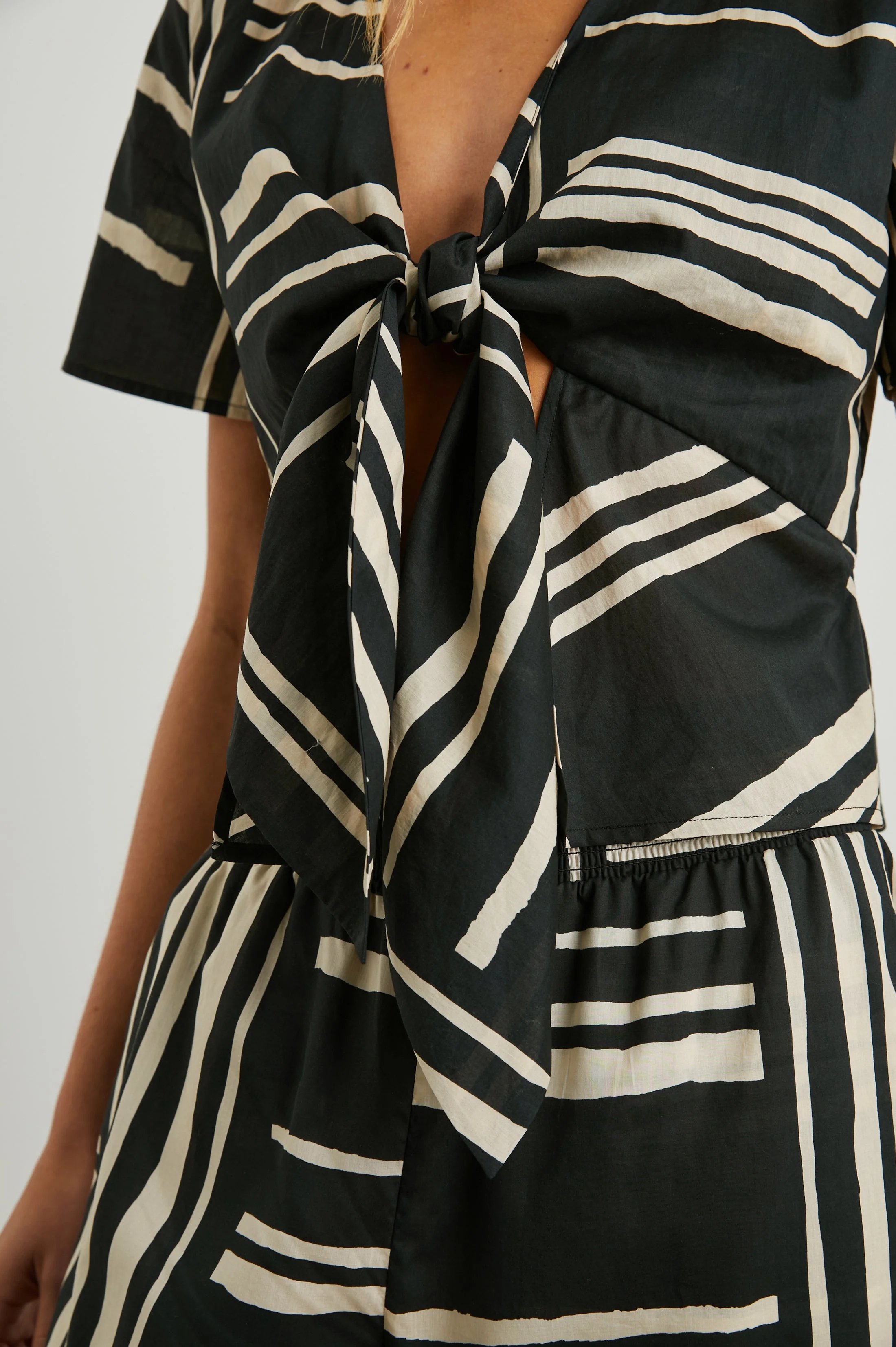 TIA TOP - ISLAND STRIPE - Image 2