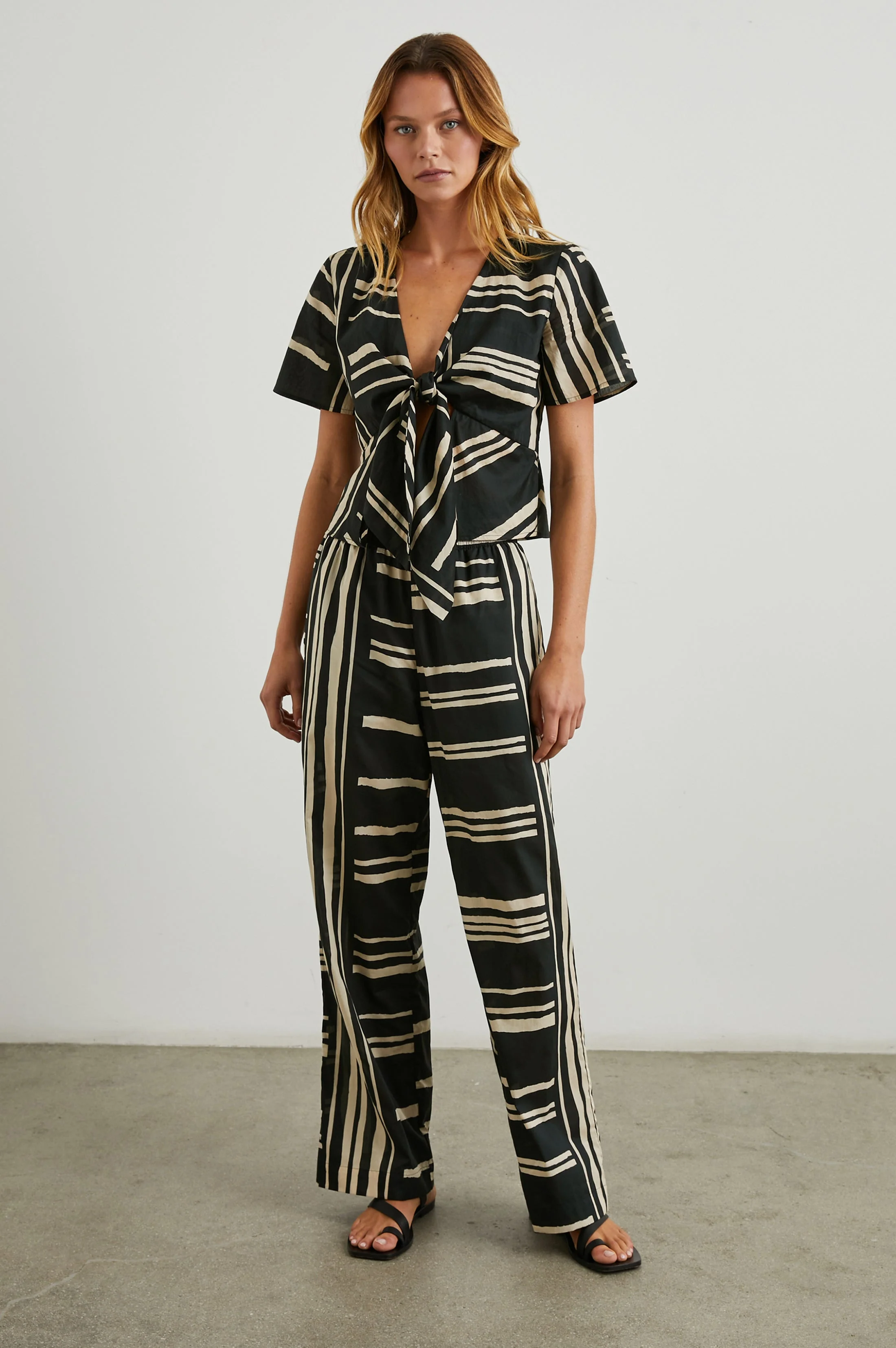 TIA TOP - ISLAND STRIPE - Image 3