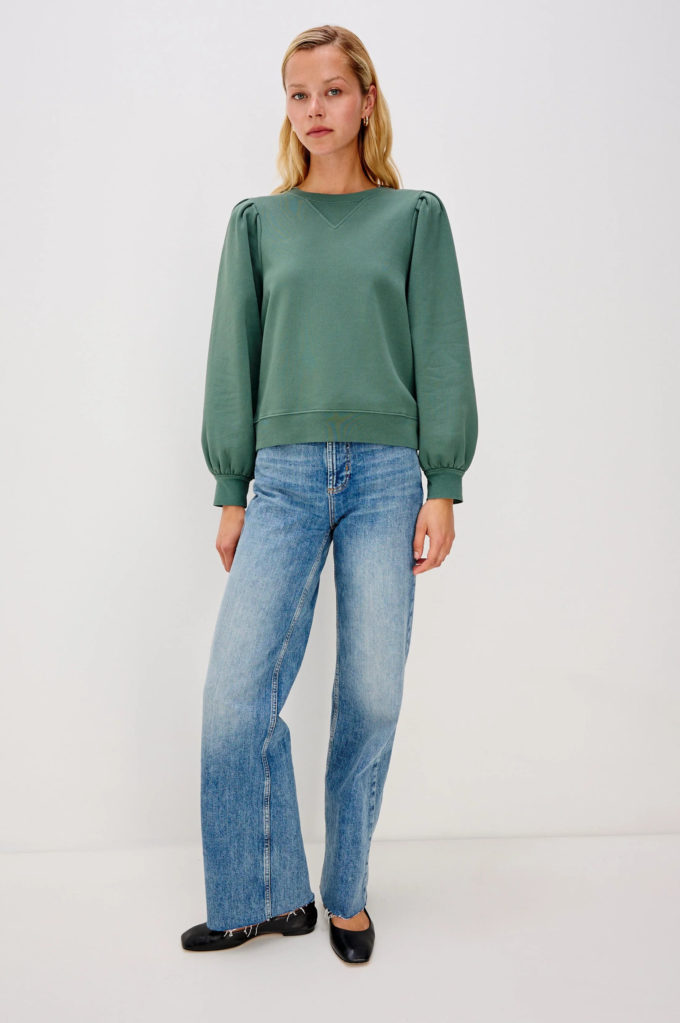 TIFFANY SWEATSHIRT - LAKE - Image 3