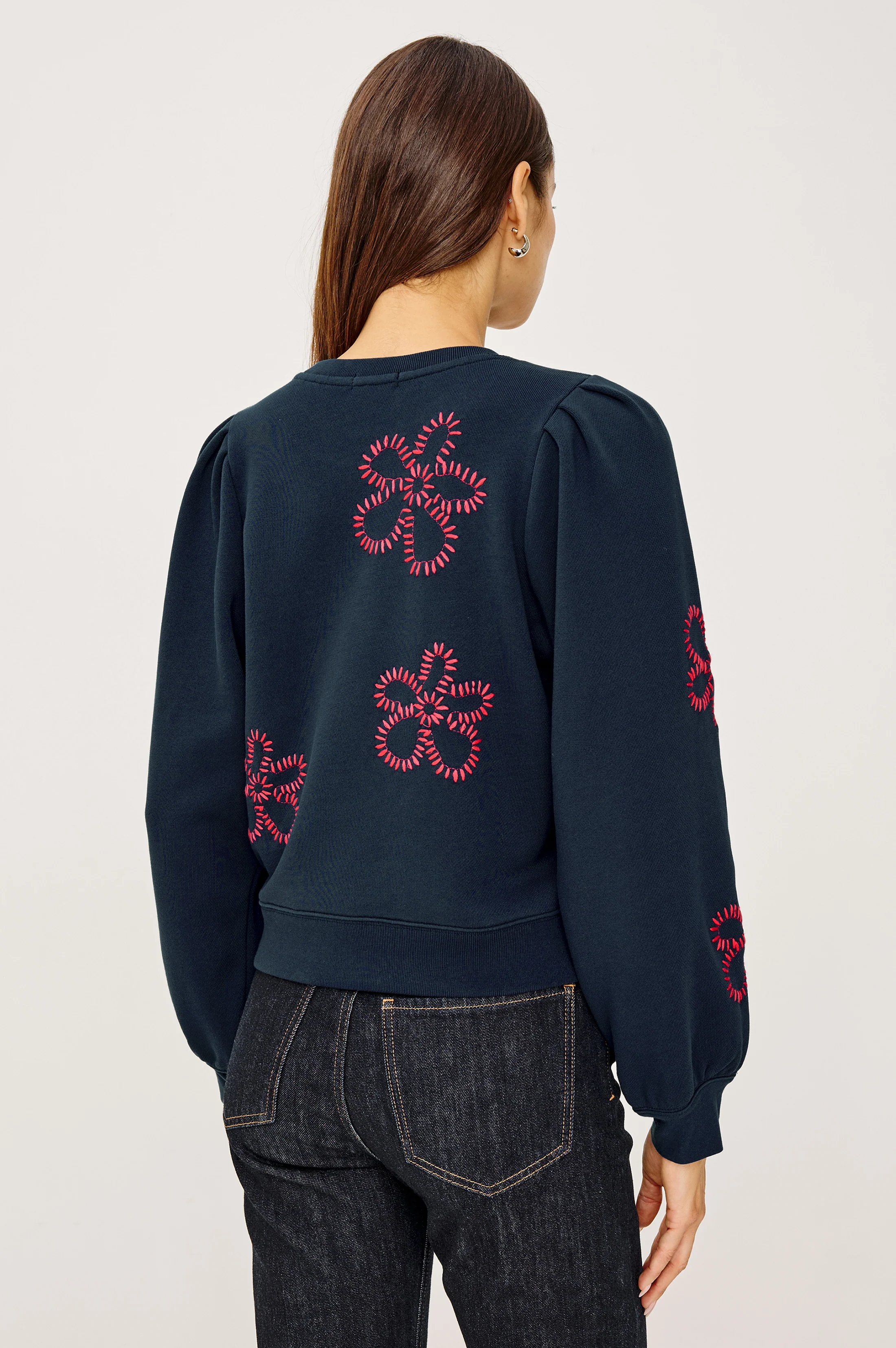 TIFFANY SWEATSHIRT - NAVY - Image 4