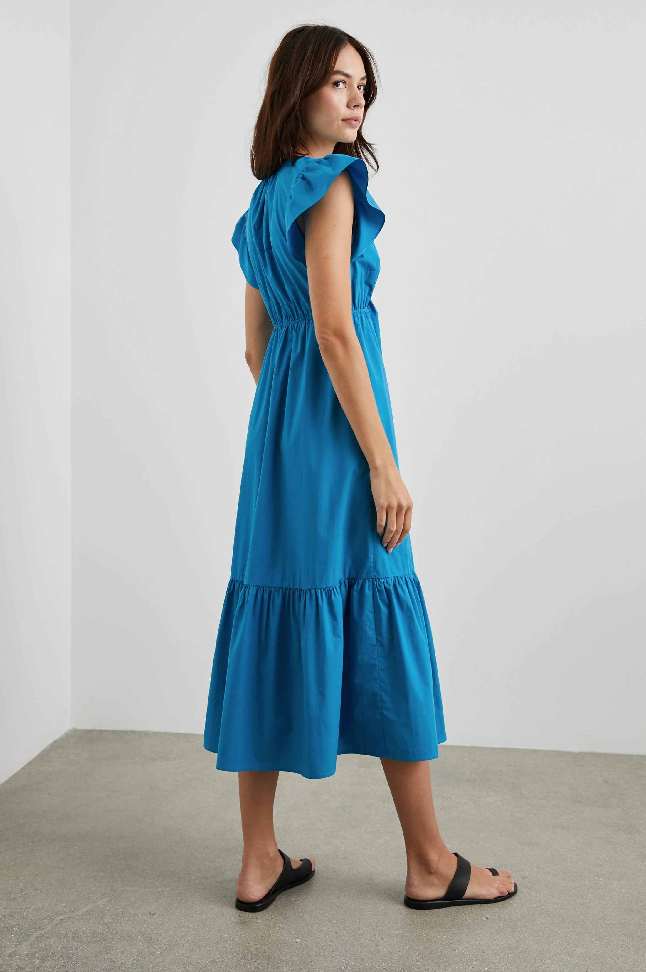 TINA DRESS - TURKISH TILE - Image 4
