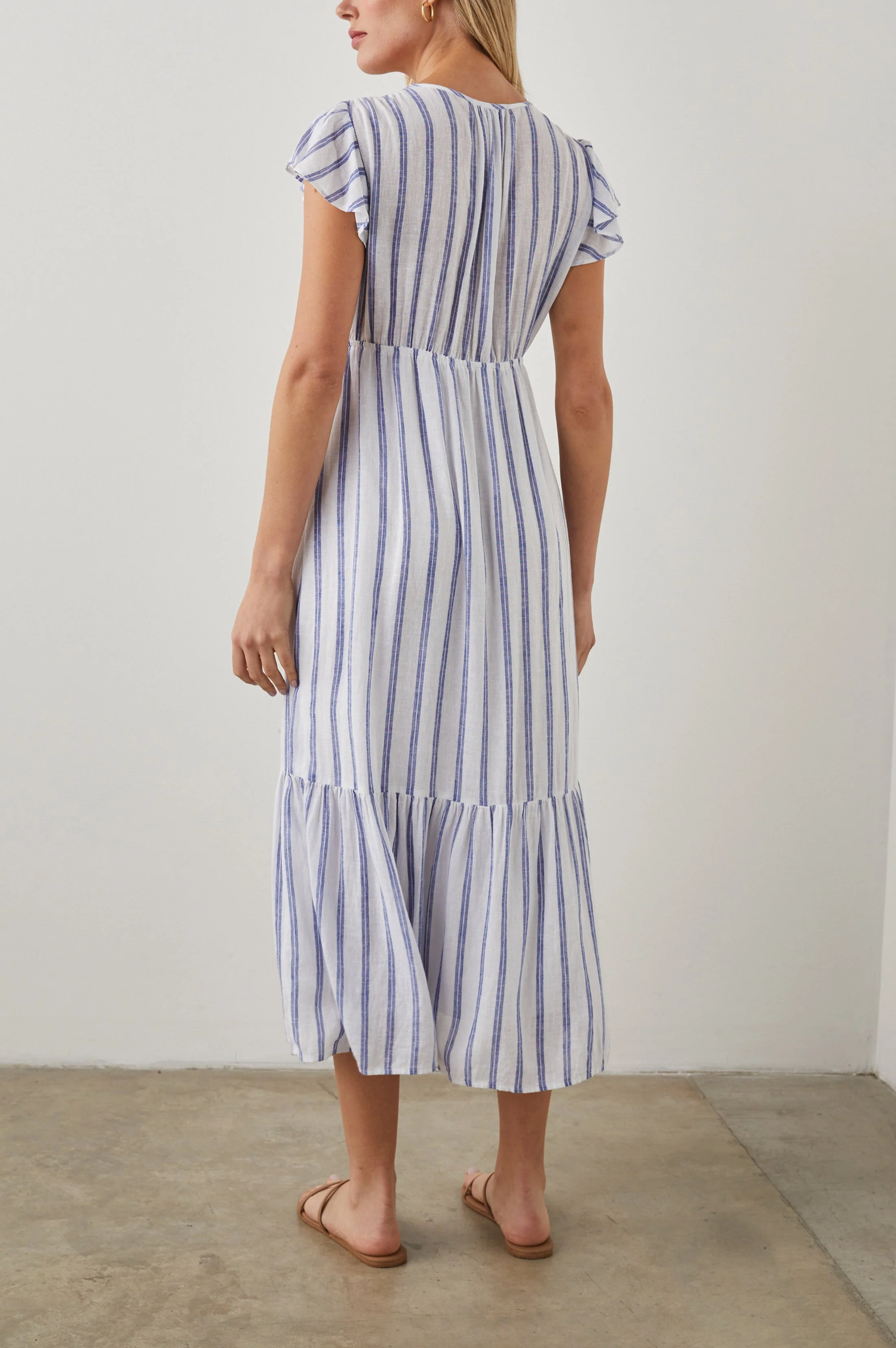 TINA DRESS - VILLA STRIPE - Image 4