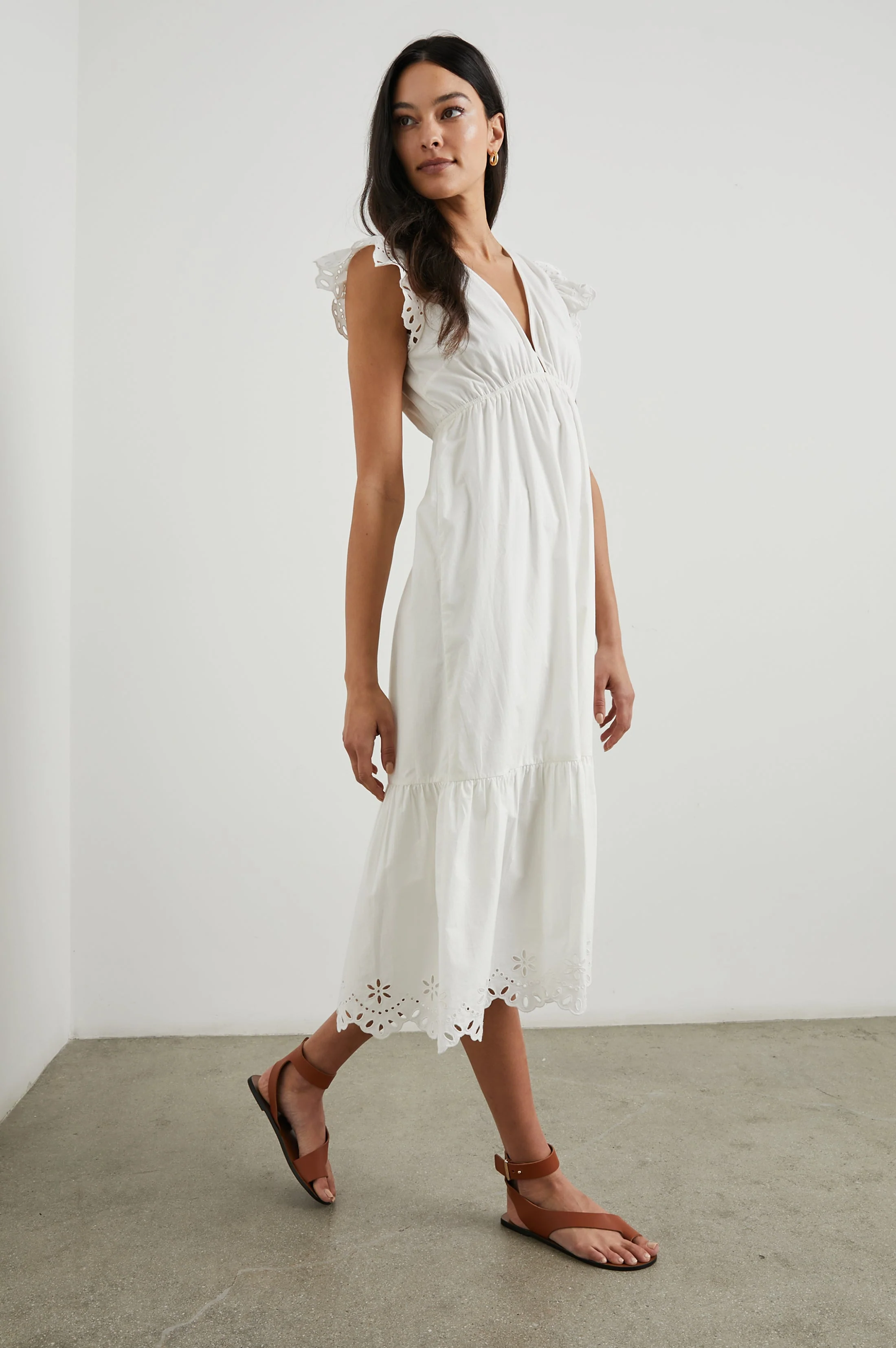 TINA DRESS - WHITE - Image 4