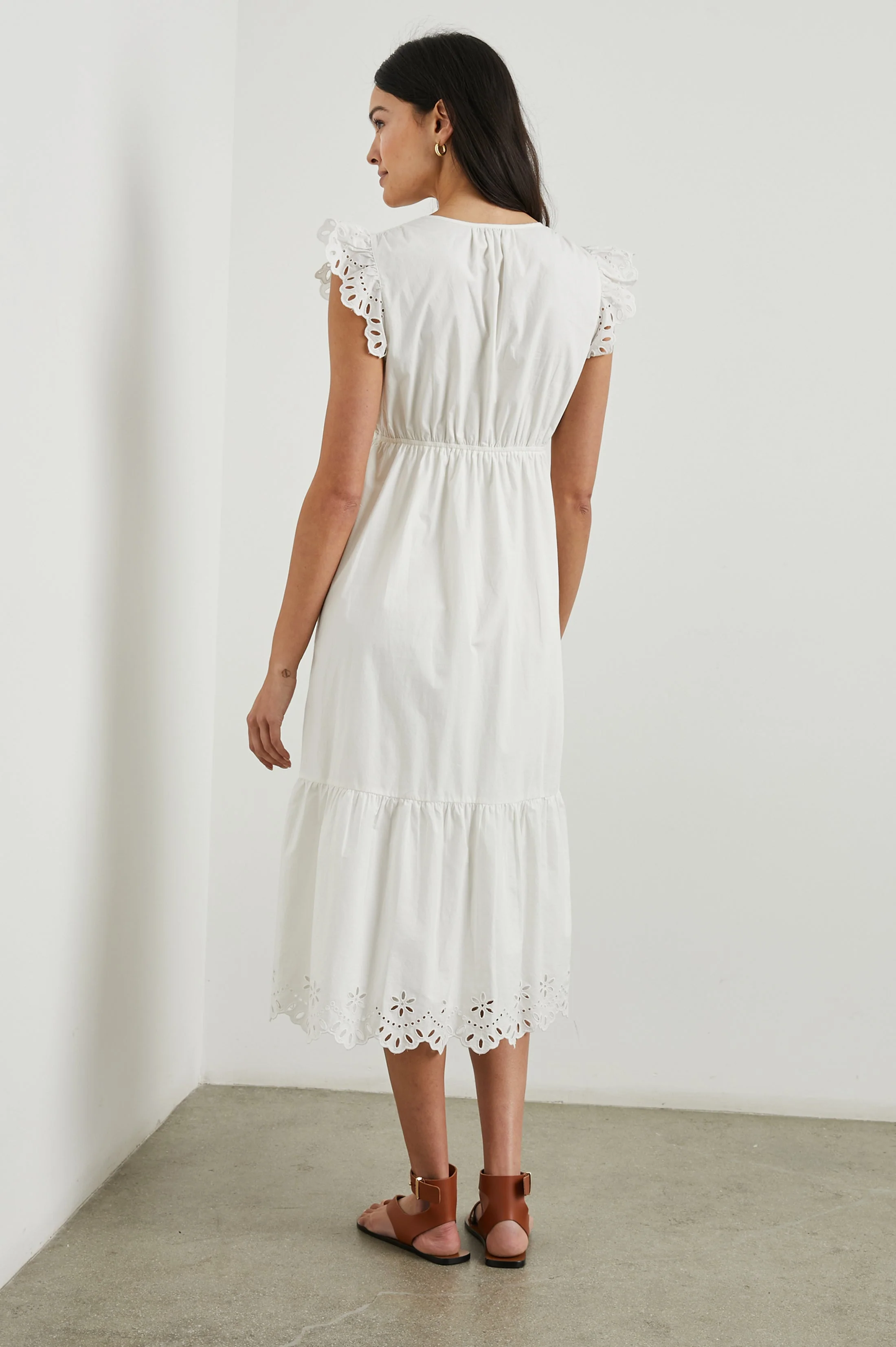 TINA DRESS - WHITE - Image 5