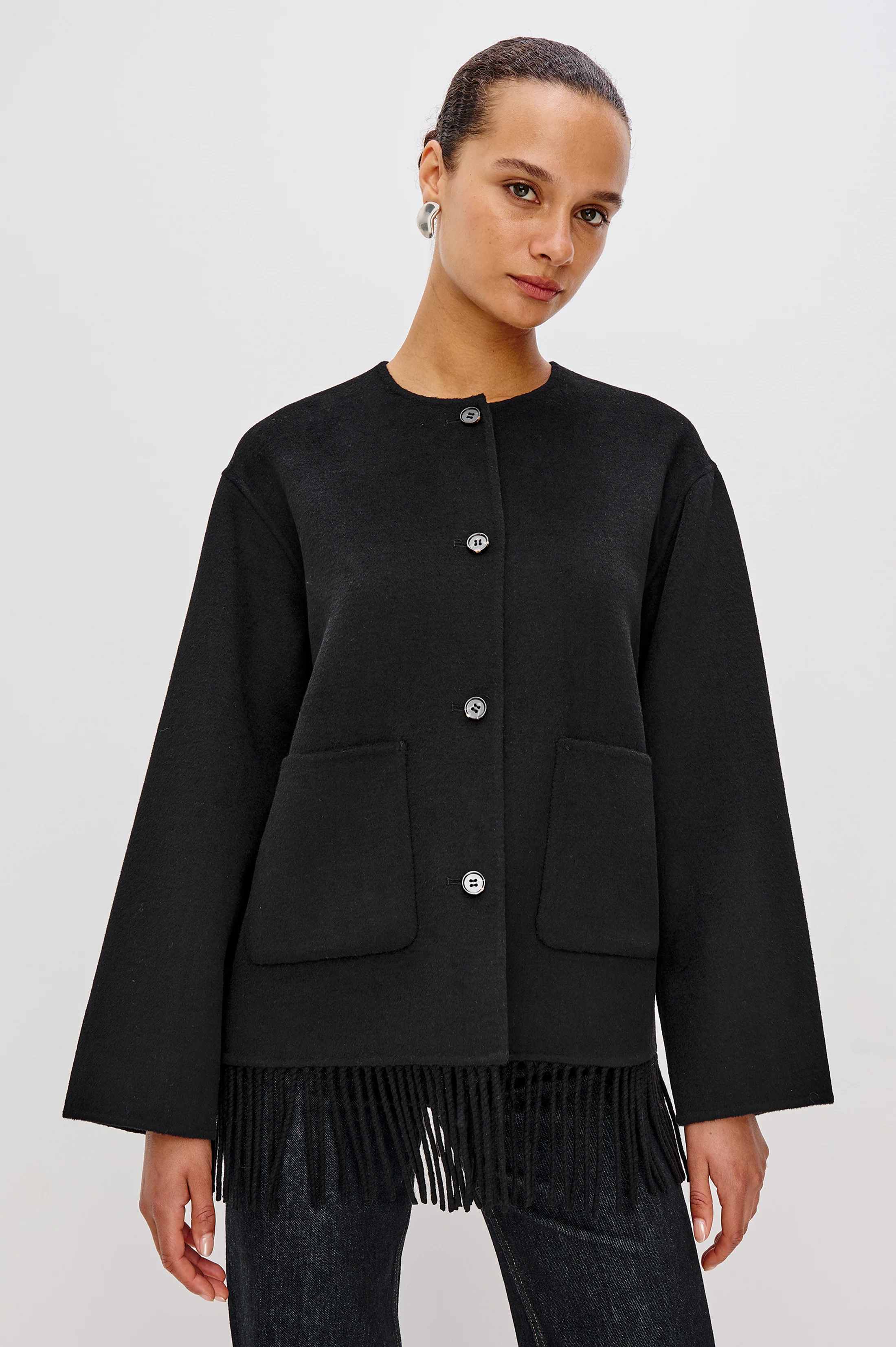 TOMOKO JACKET - BLACK - Image 4