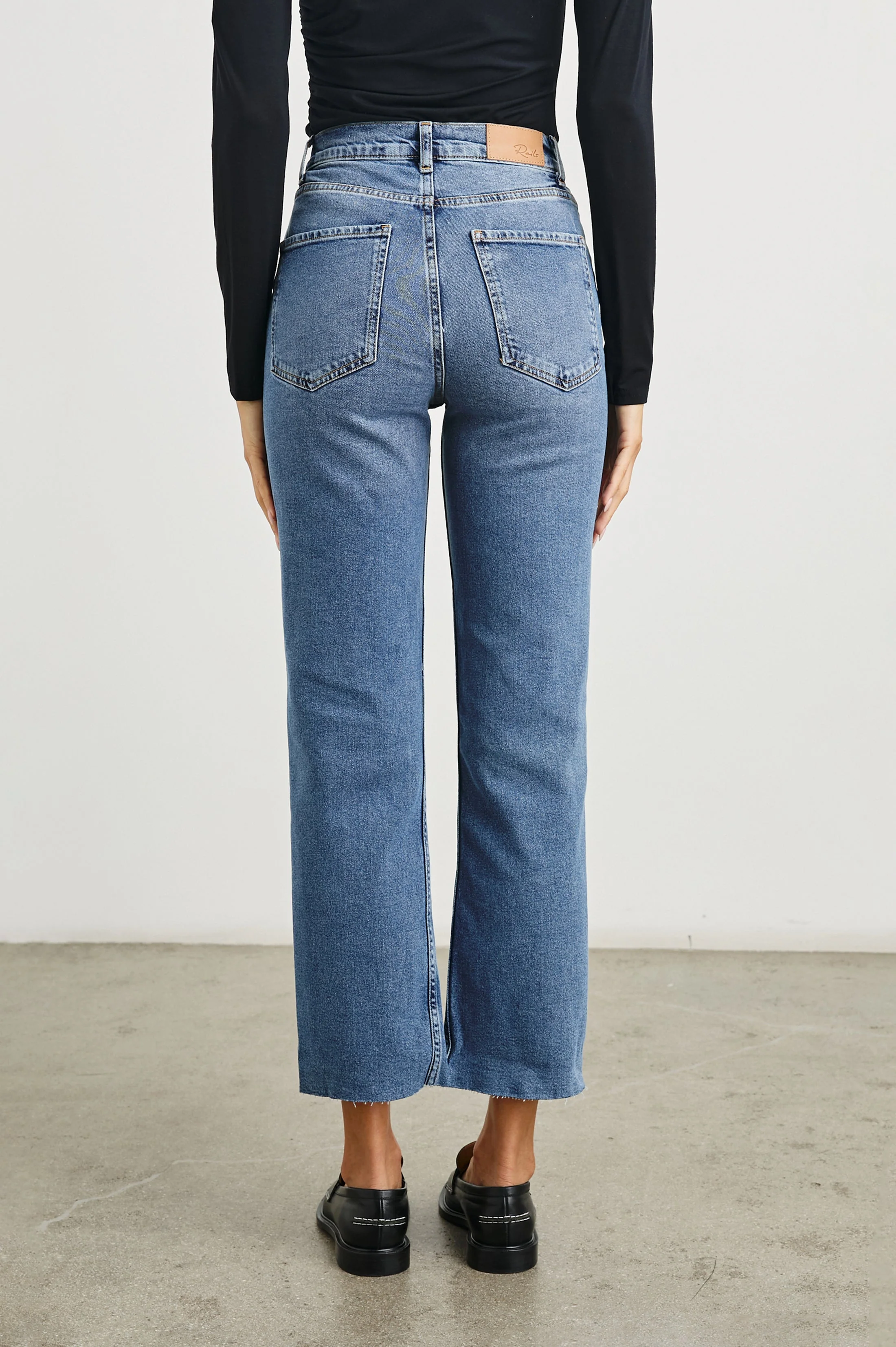TOPANGA CROP STRAIGHT - PURE INDIGO - Image 6