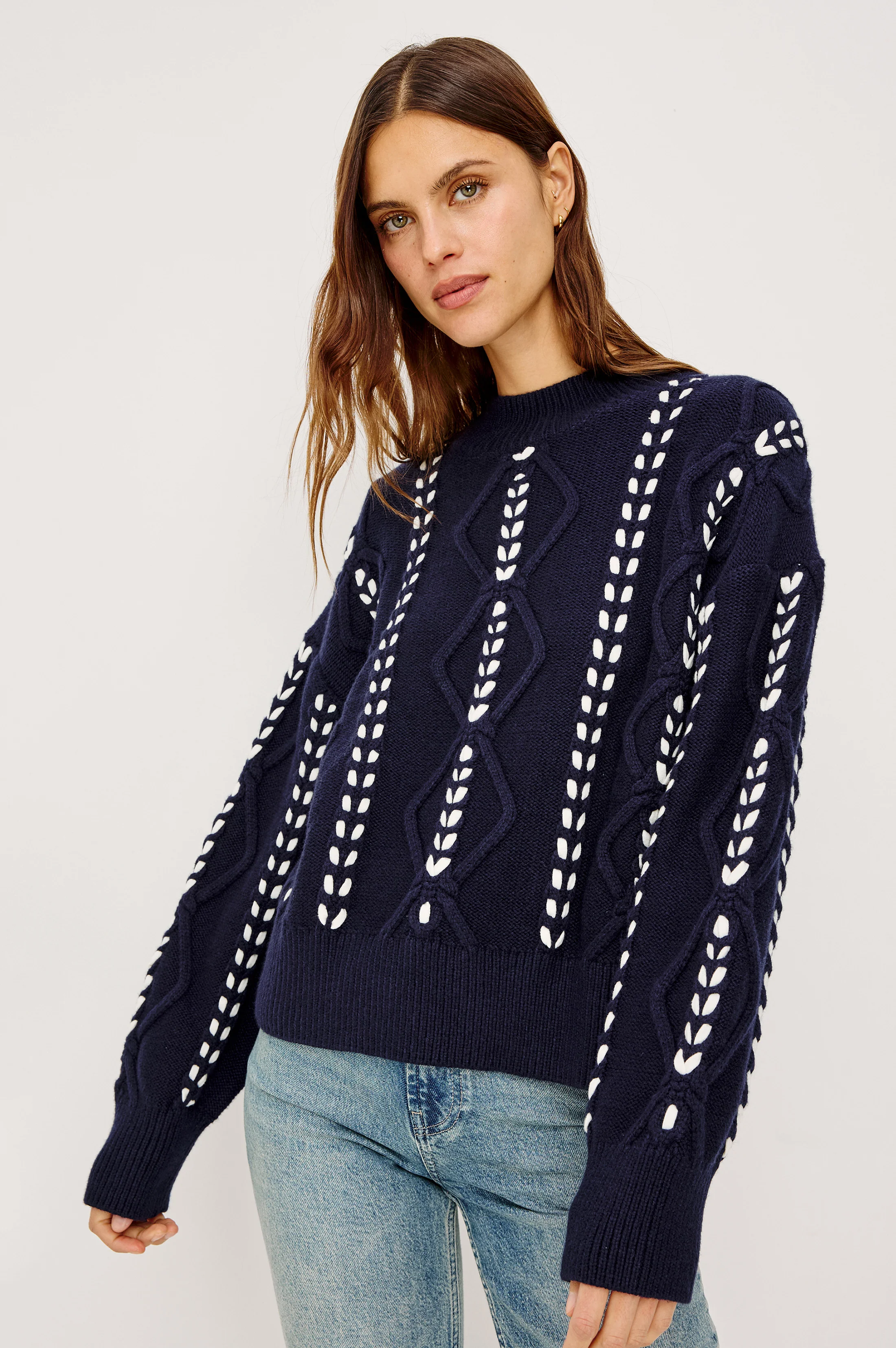 TORI SWEATER - MIDNIGHT - Image 4