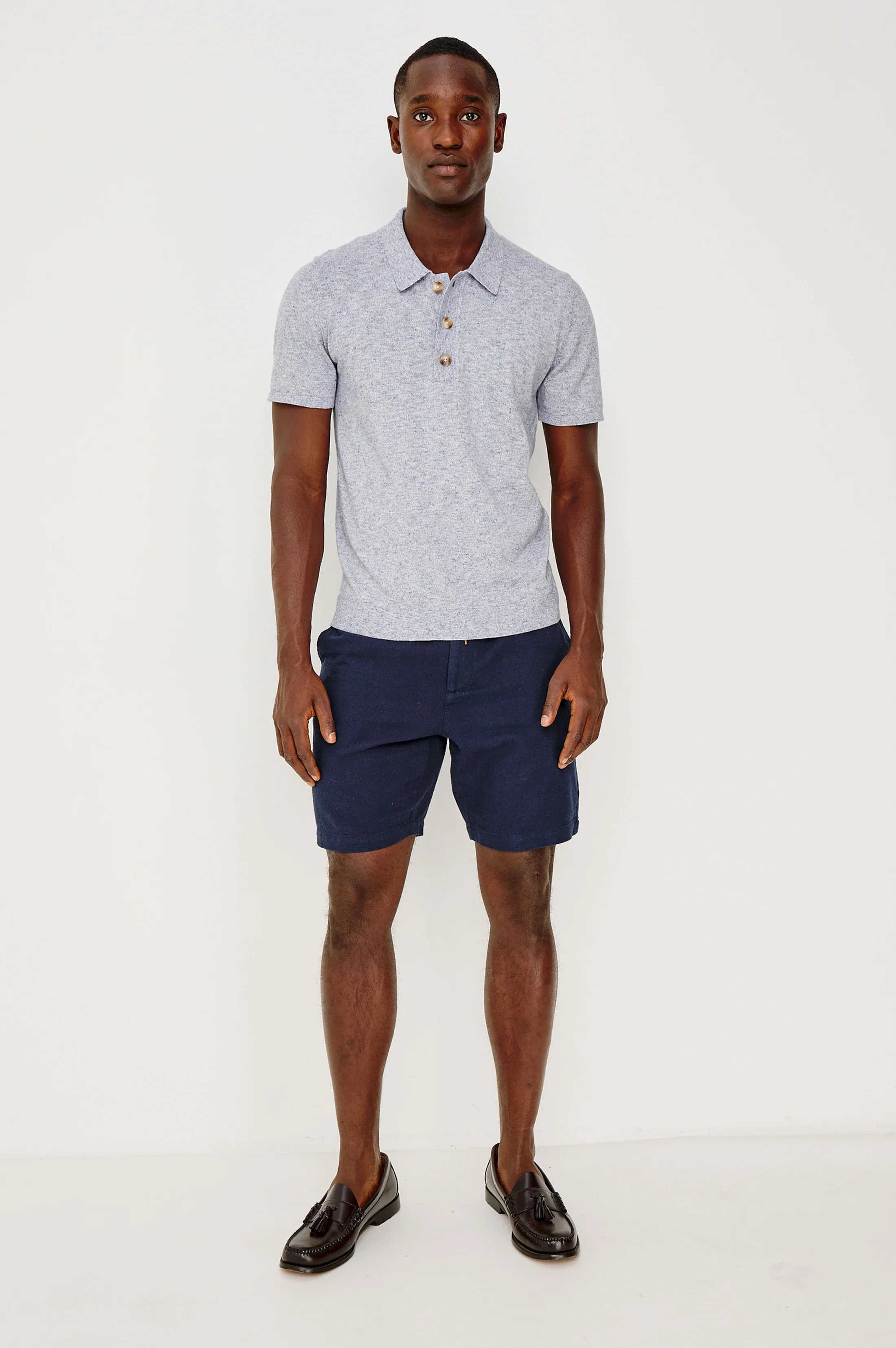 TORIN POLO SHIRT - TIDAL HAZE - Image 3