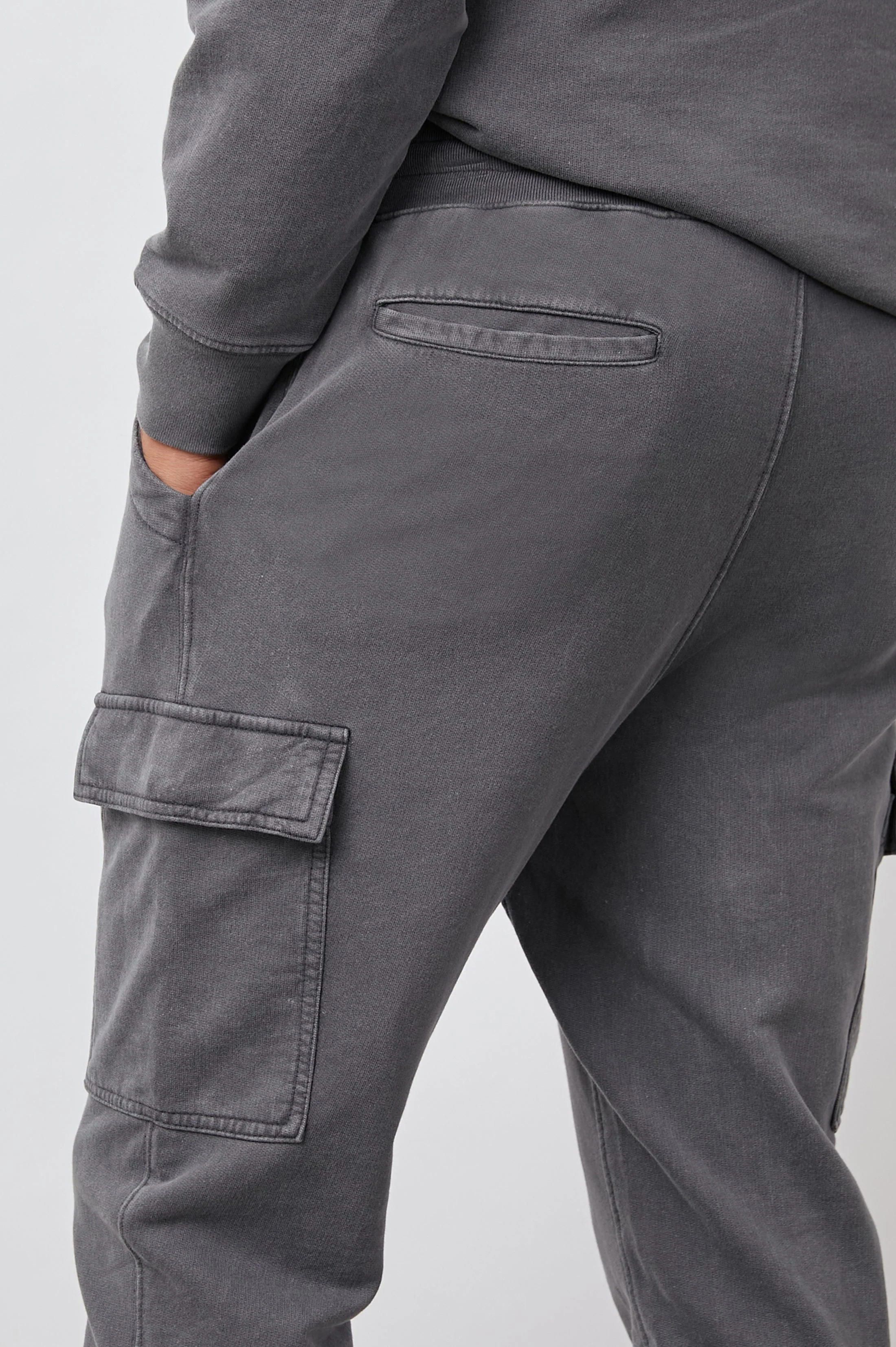 TRENT SWEATPANT - CHARCOAL FROST - Image 4