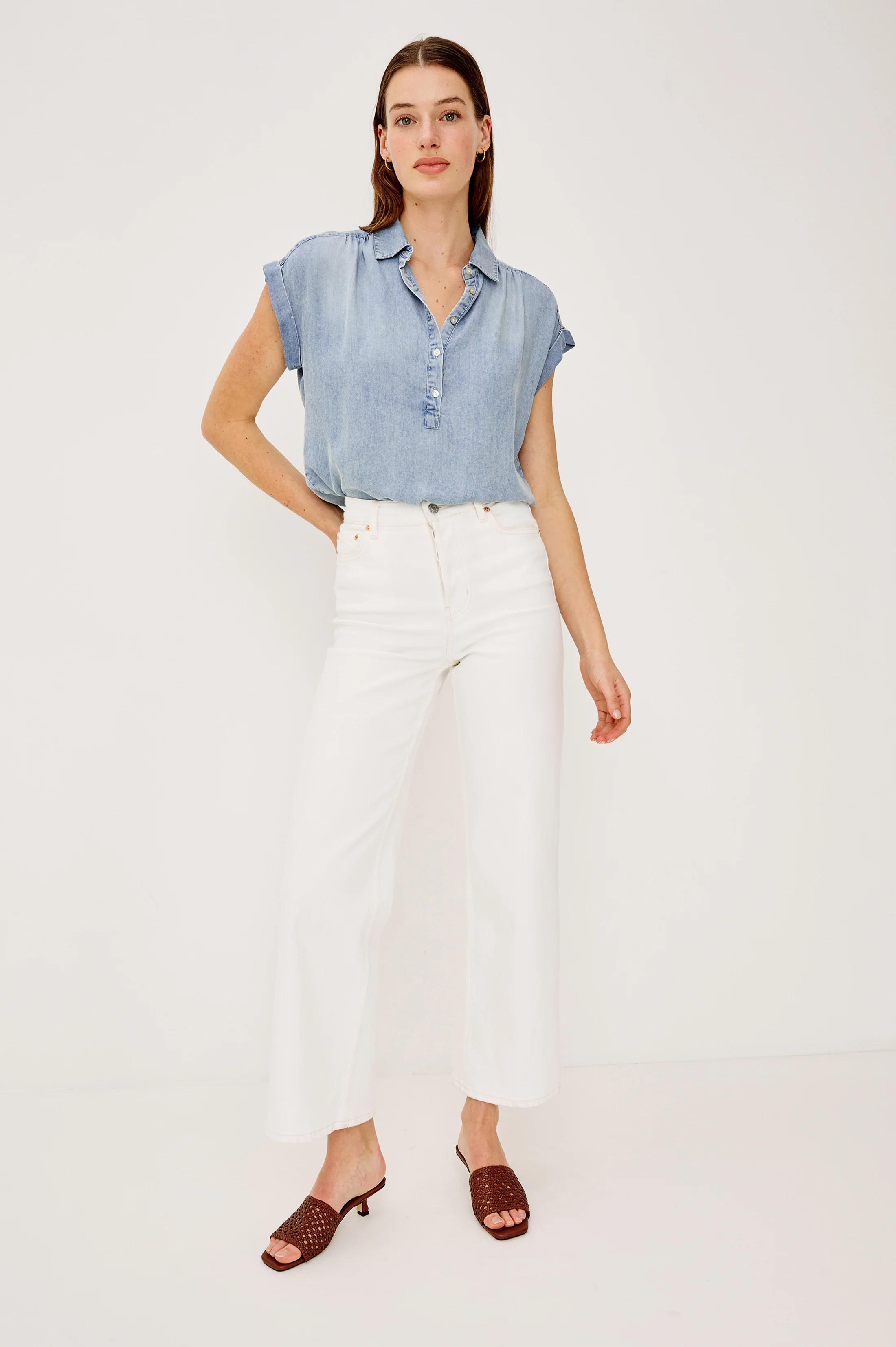 TUSCANY SHIRT - WASHED BLUE - Image 3