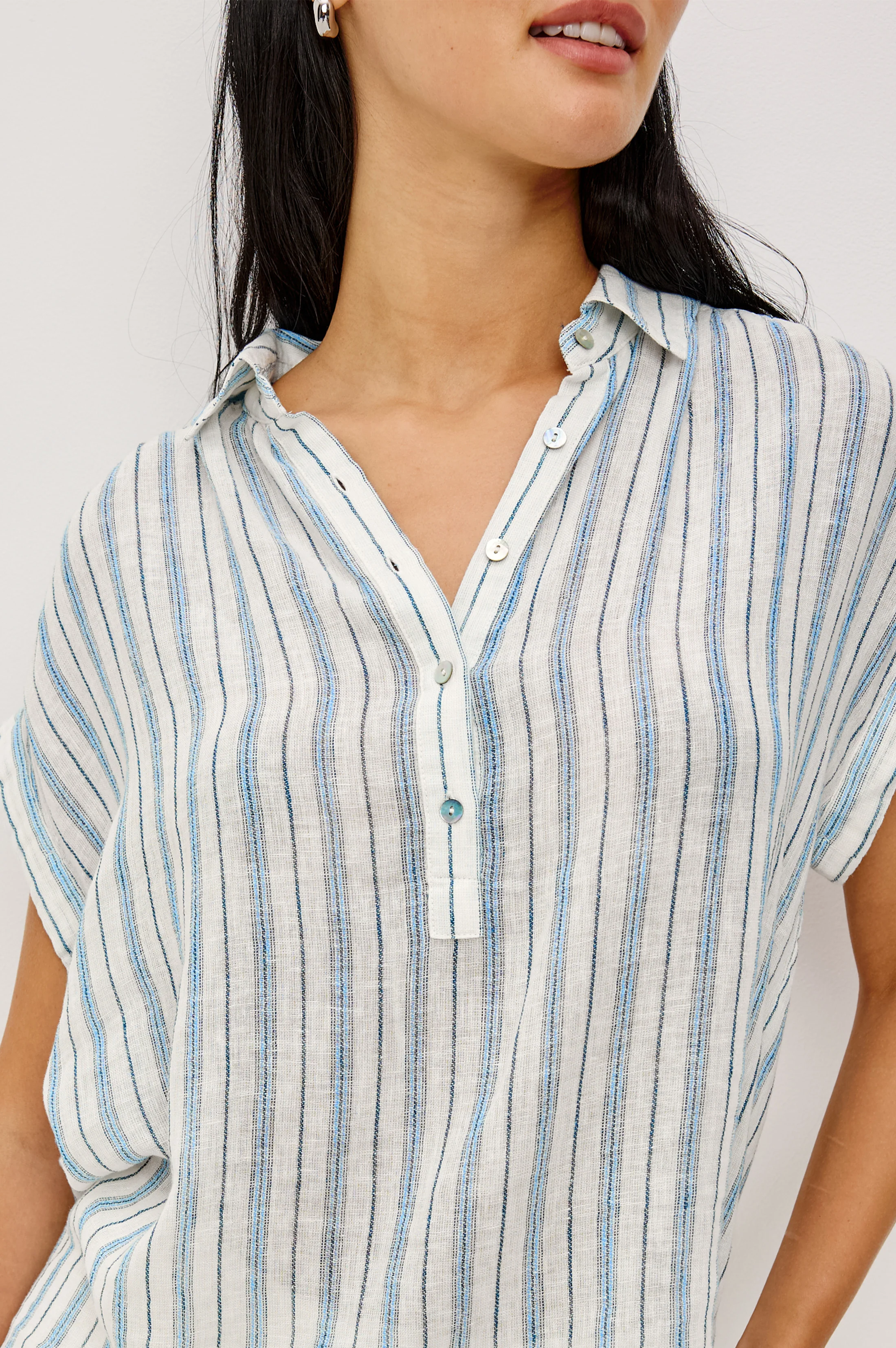 TUSCANY SHIRT - WINDWARD STRIPE - Image 2