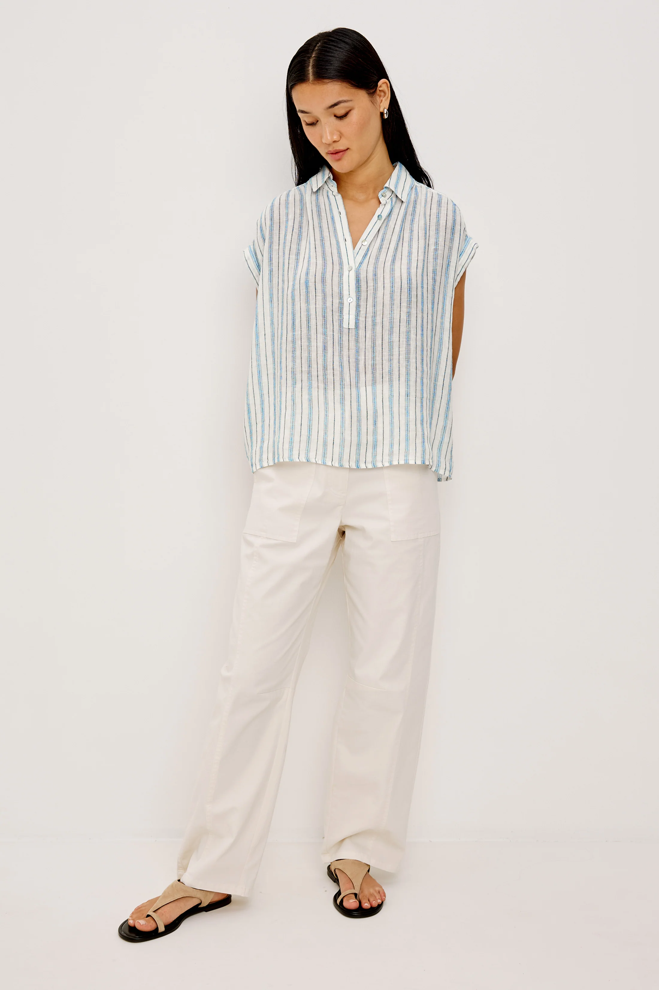 TUSCANY SHIRT - WINDWARD STRIPE - Image 3
