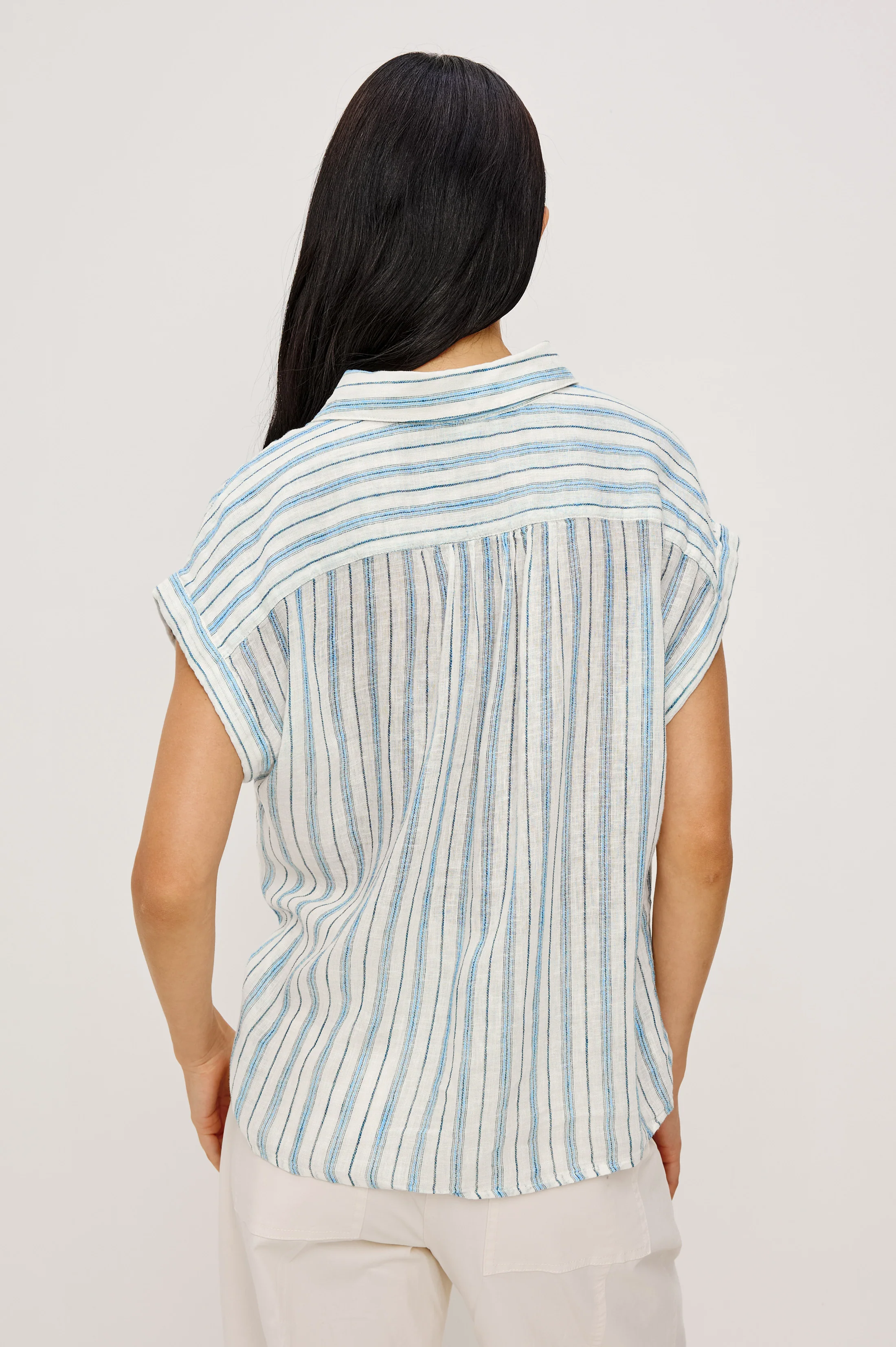TUSCANY SHIRT - WINDWARD STRIPE - Image 4