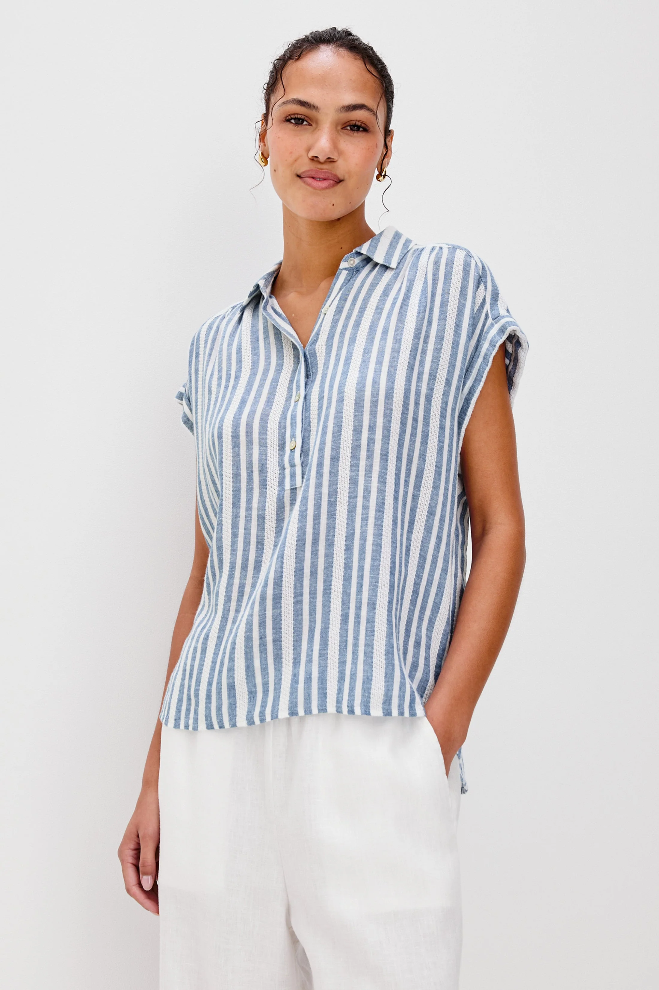 TUSCANY TOP - JALISCO STRIPE