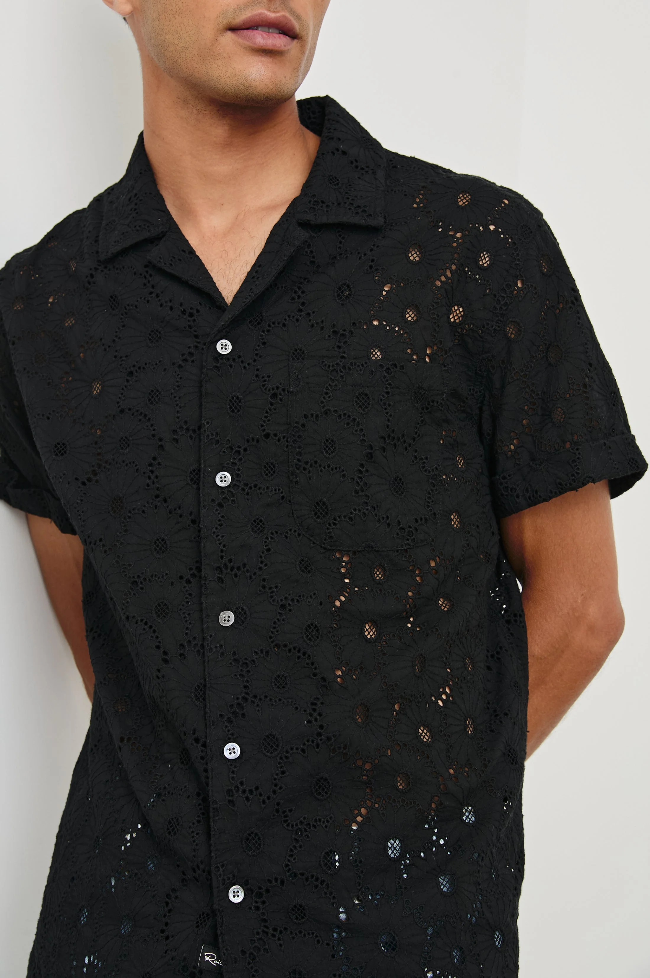 TYLER SHIRT - BLACK FLORAL - Image 3