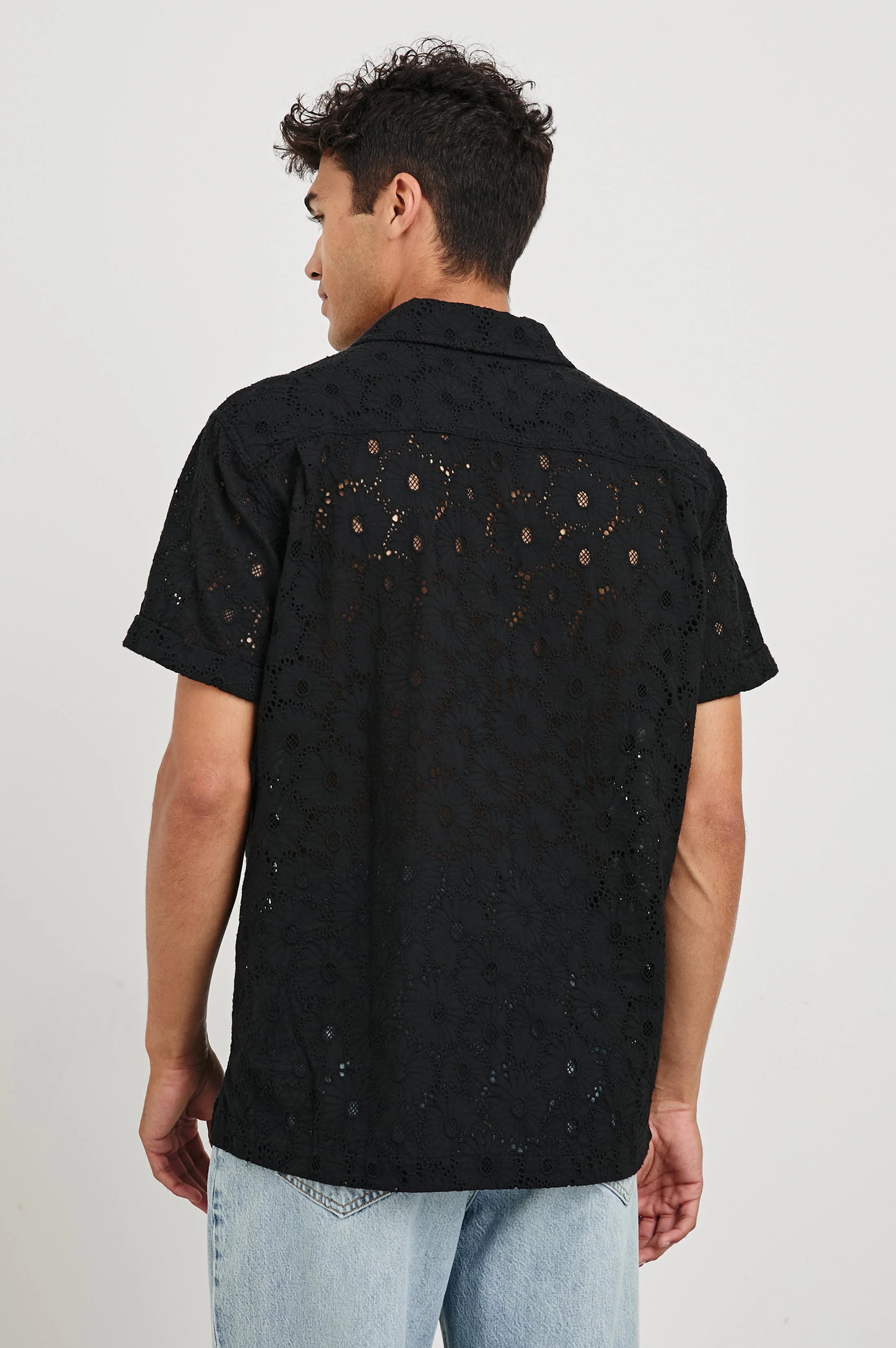 TYLER SHIRT - BLACK FLORAL - Image 5