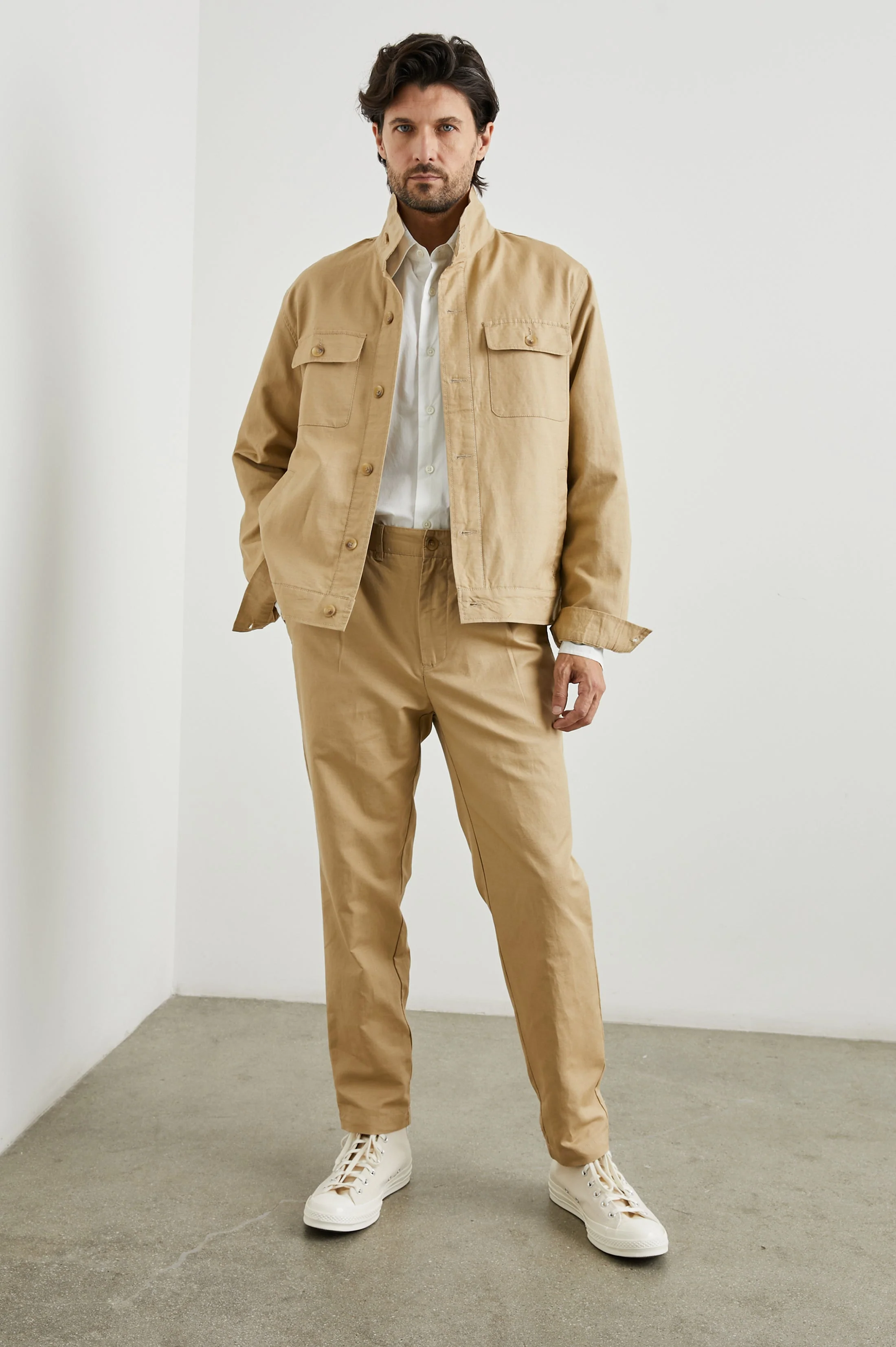 TYRELL JACKET - KHAKI - Image 2