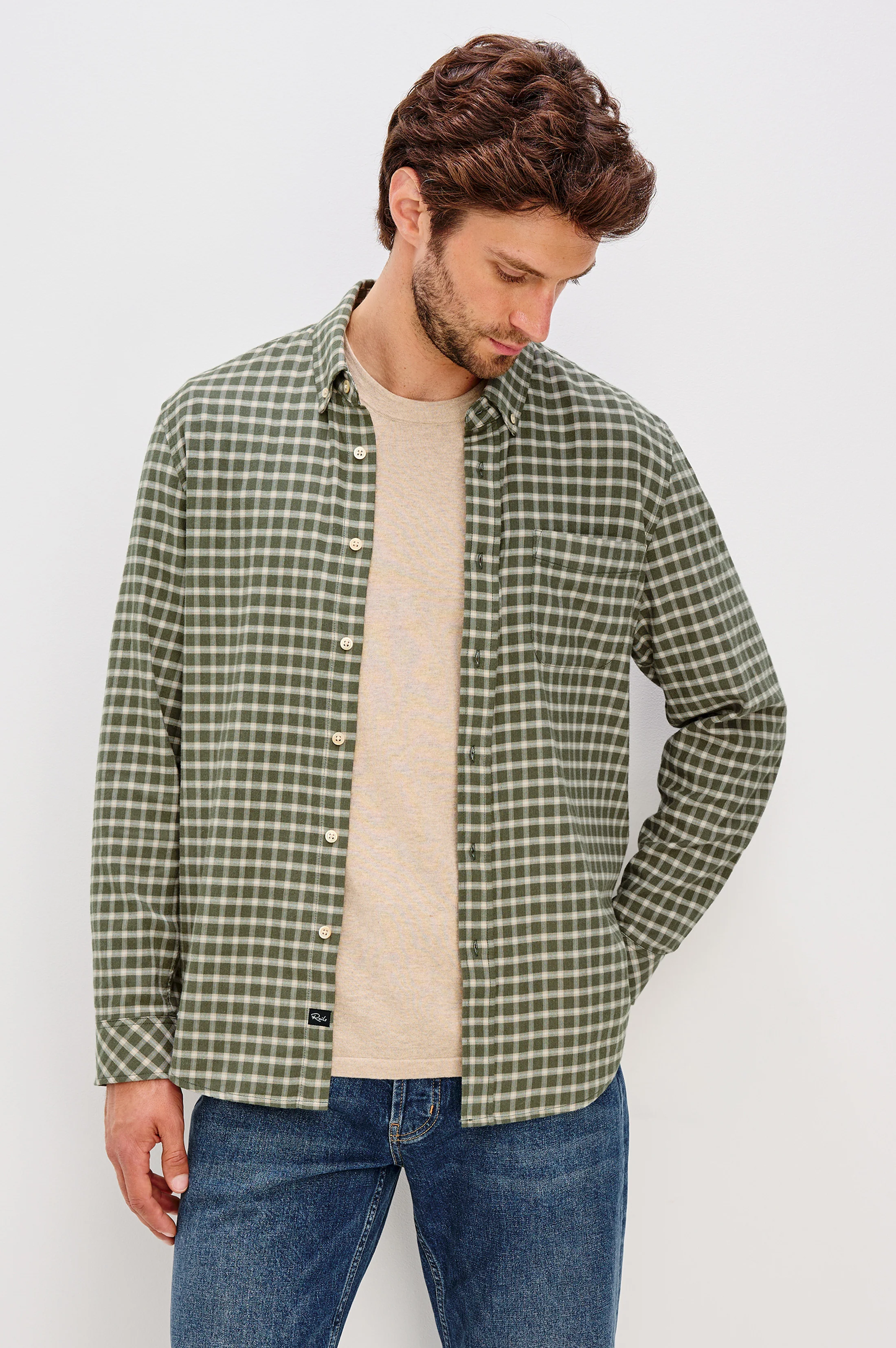 VANCE SHIRT - BASIL STONE