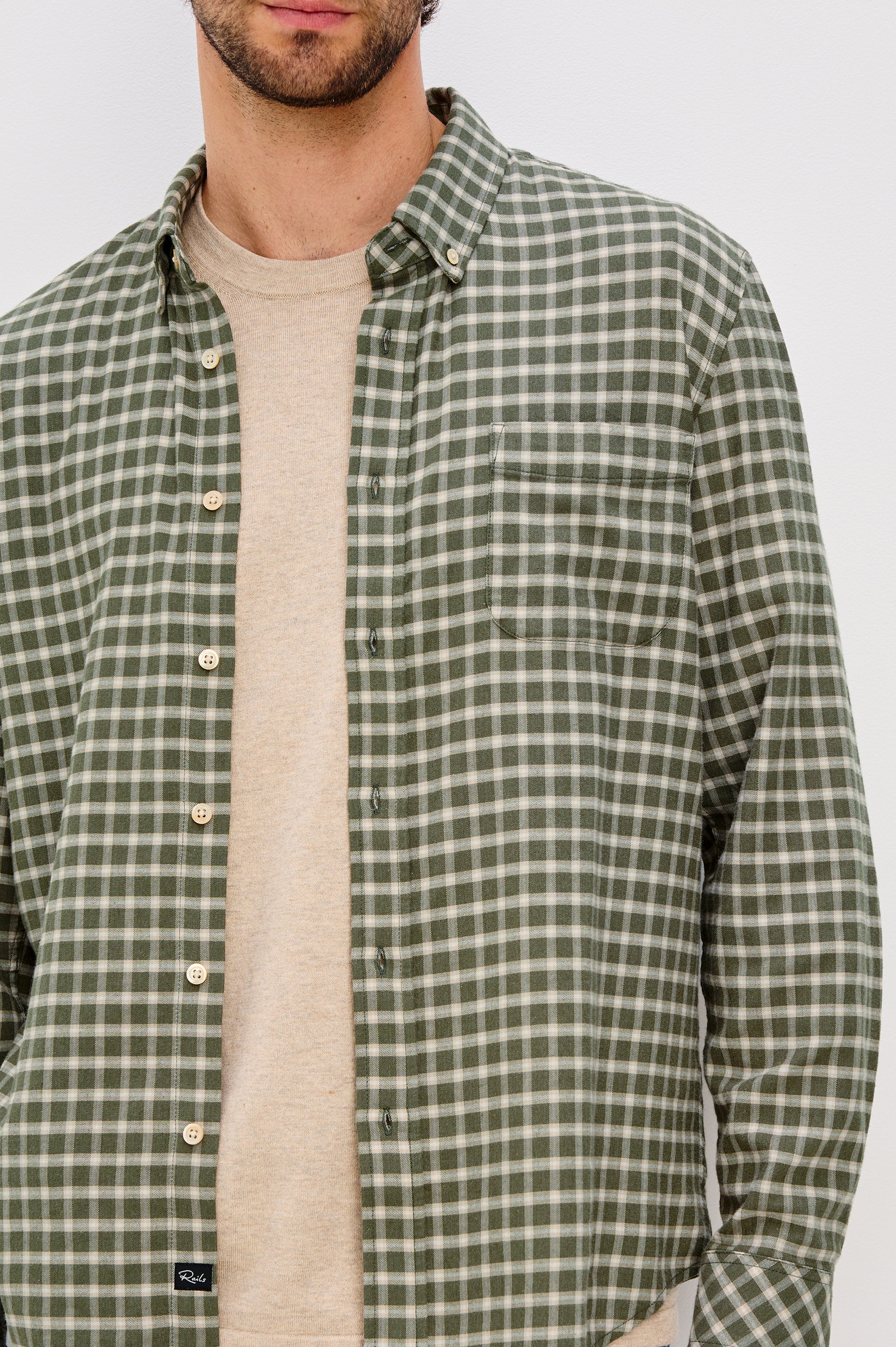 VANCE SHIRT - BASIL STONE - Image 2