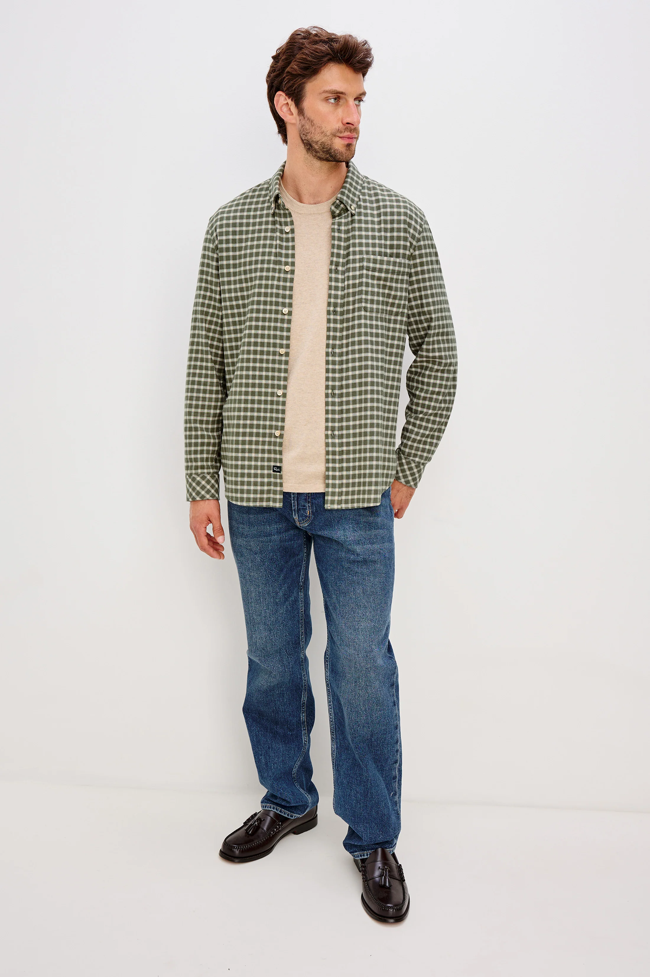 VANCE SHIRT - BASIL STONE - Image 3