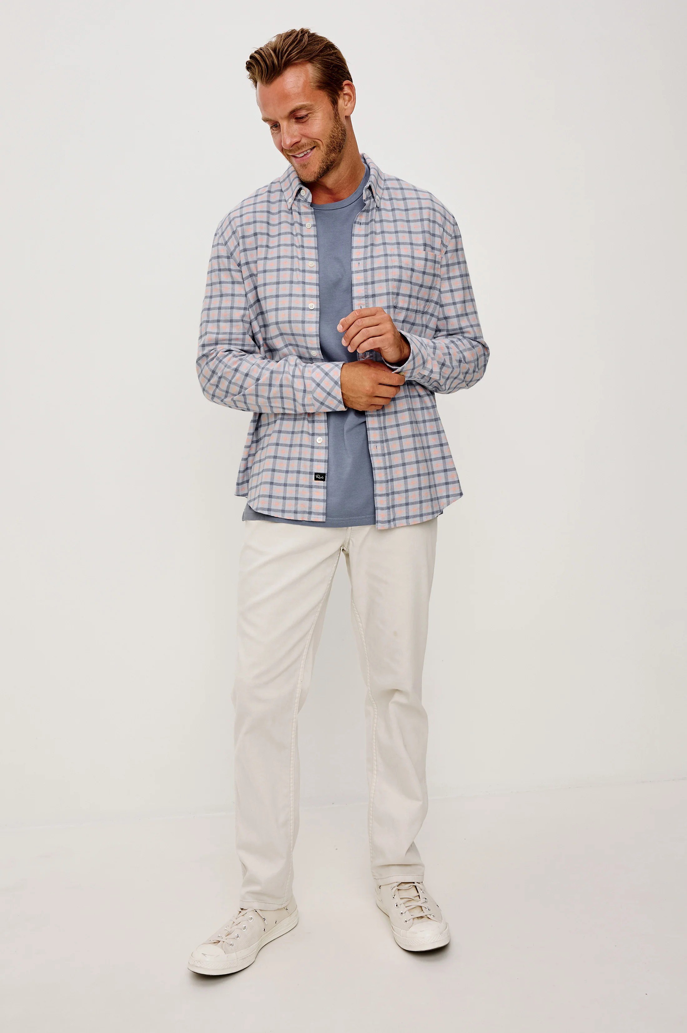 VANCE SHIRT - PEACH SKY - Image 3