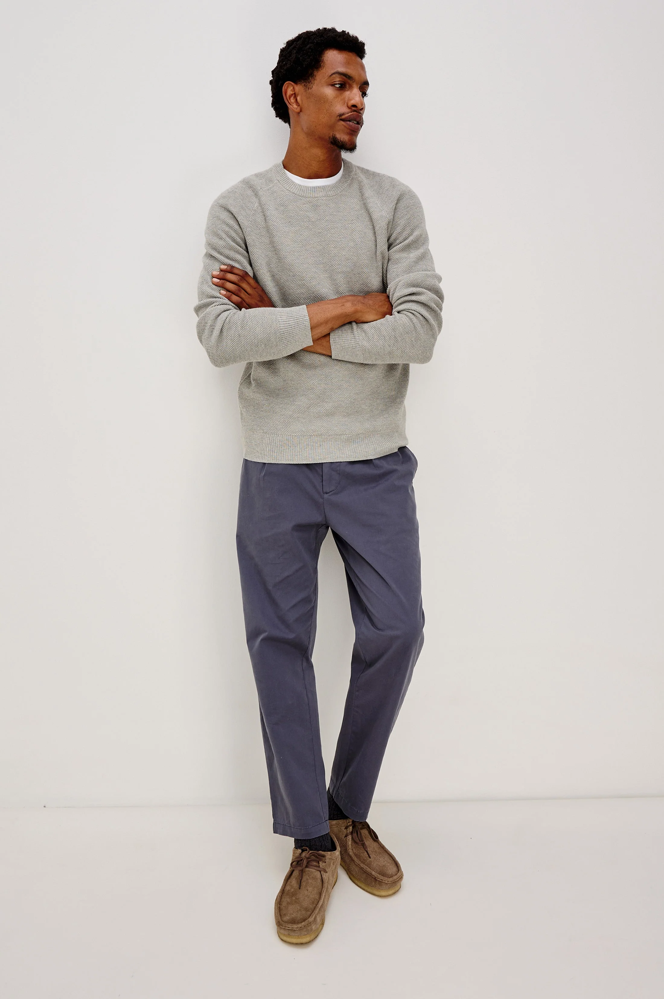 VANN SWEATER - GREY HEATHER - Image 4