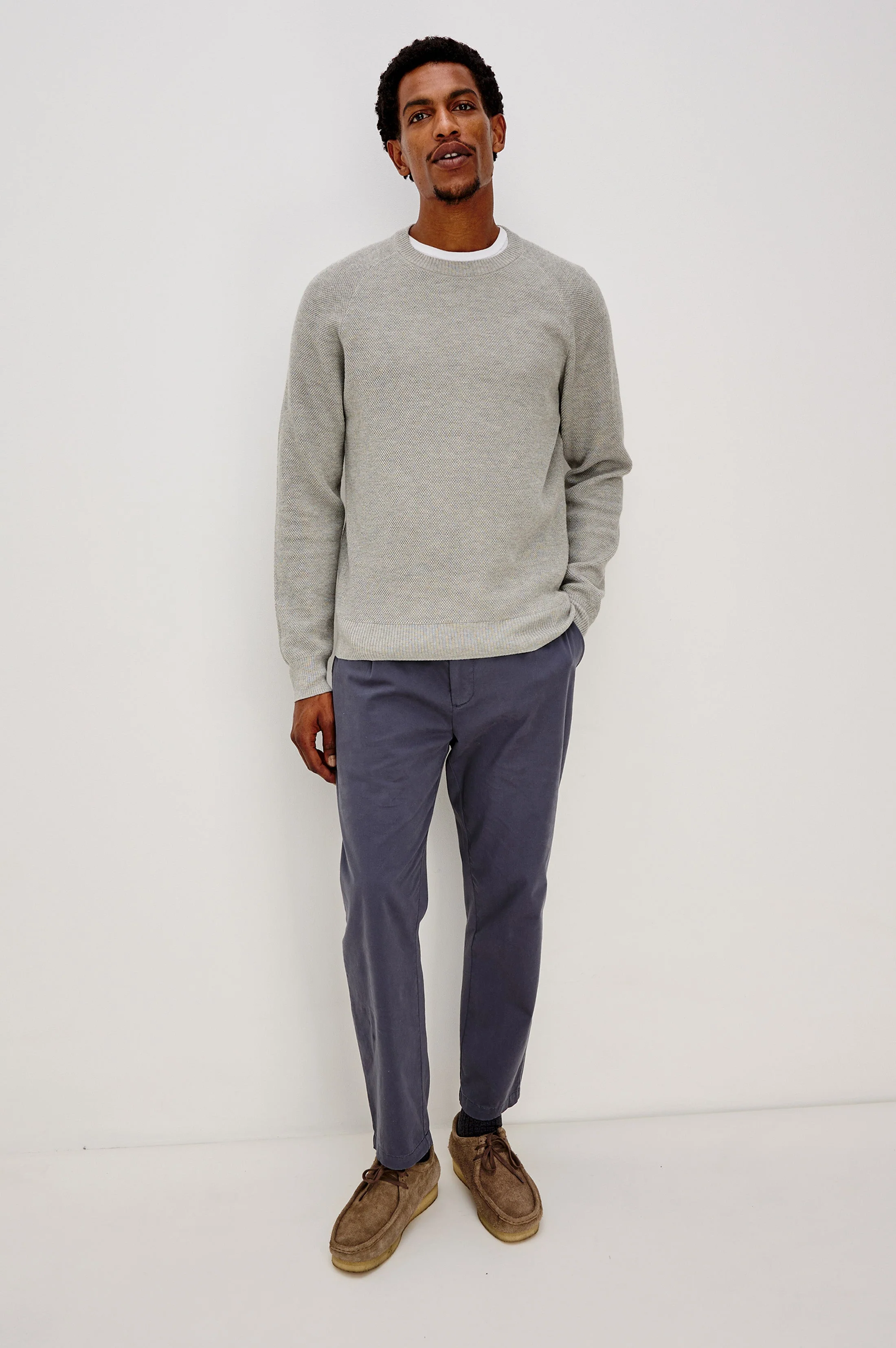 VANN SWEATER - GREY HEATHER - Image 5
