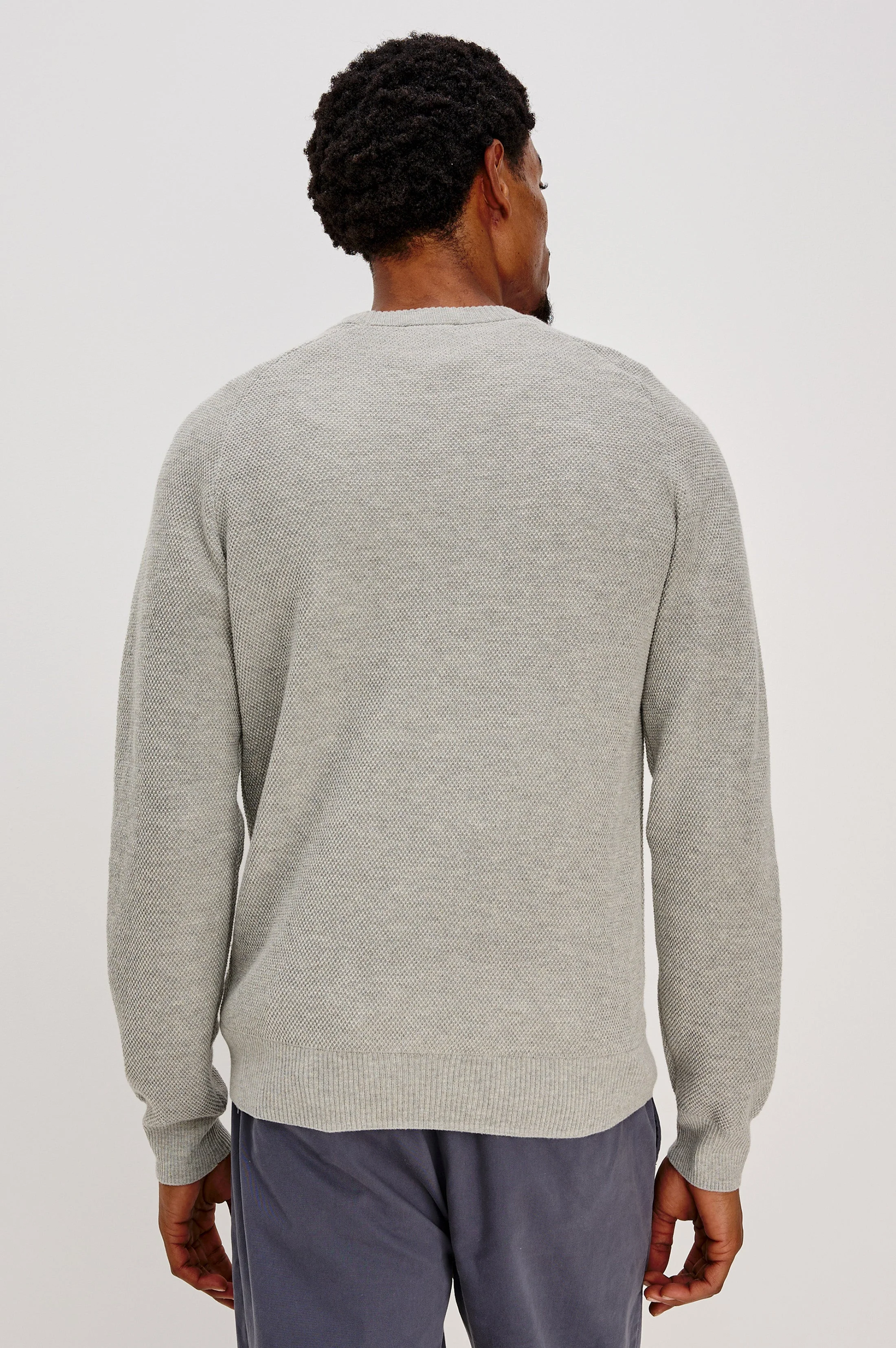VANN SWEATER - GREY HEATHER - Image 6