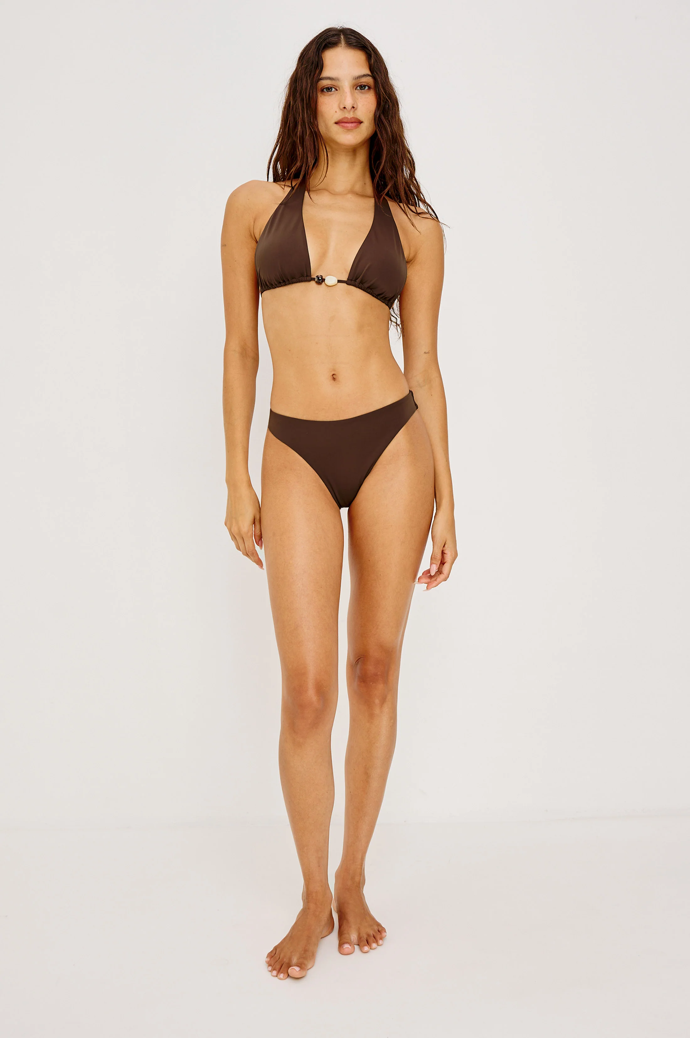 VERACRUZ BIKINI TOP - ESPRESSO - Image 3