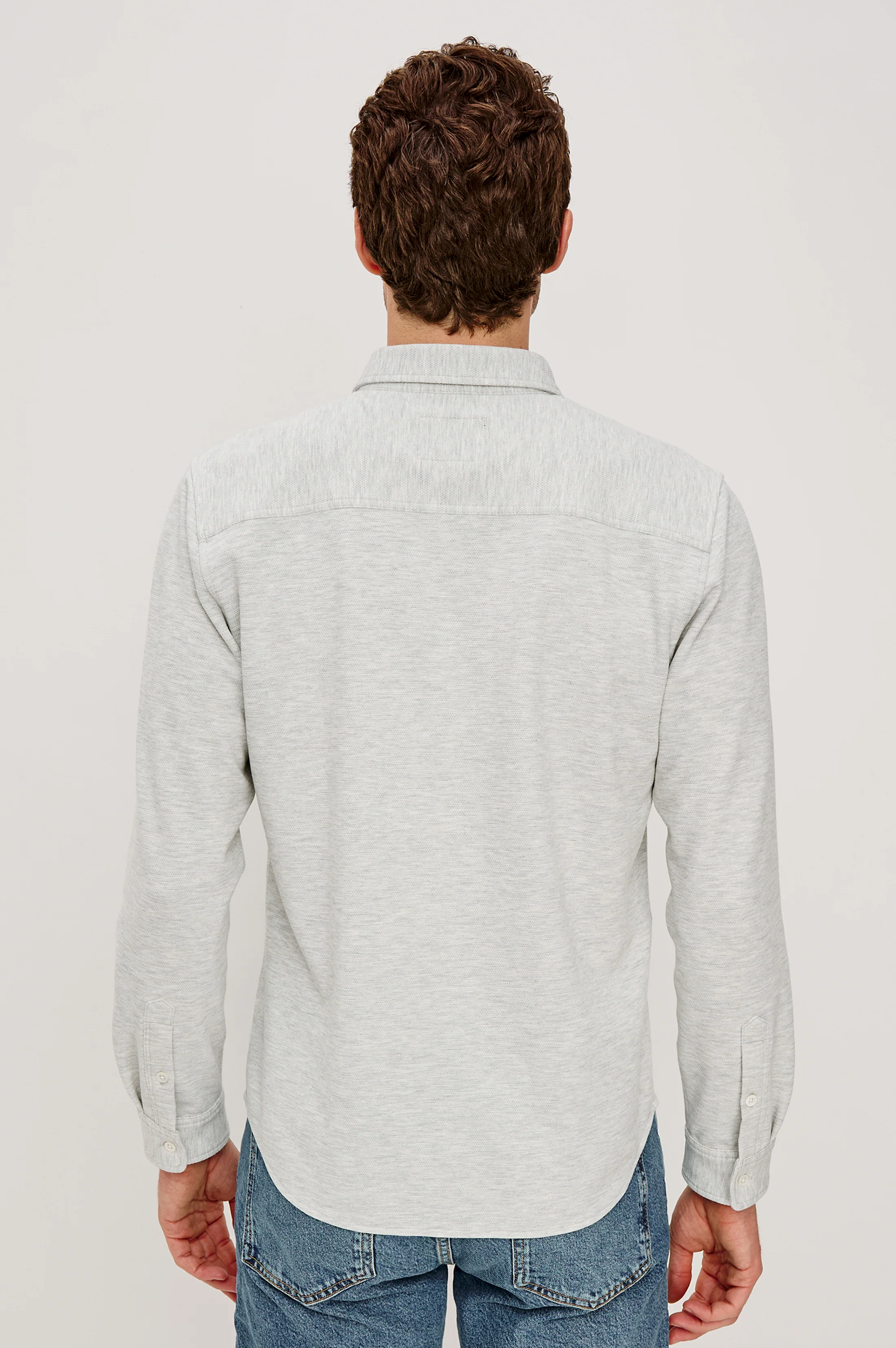 VINCENT SHIRT - HEATHER GREY - Image 5