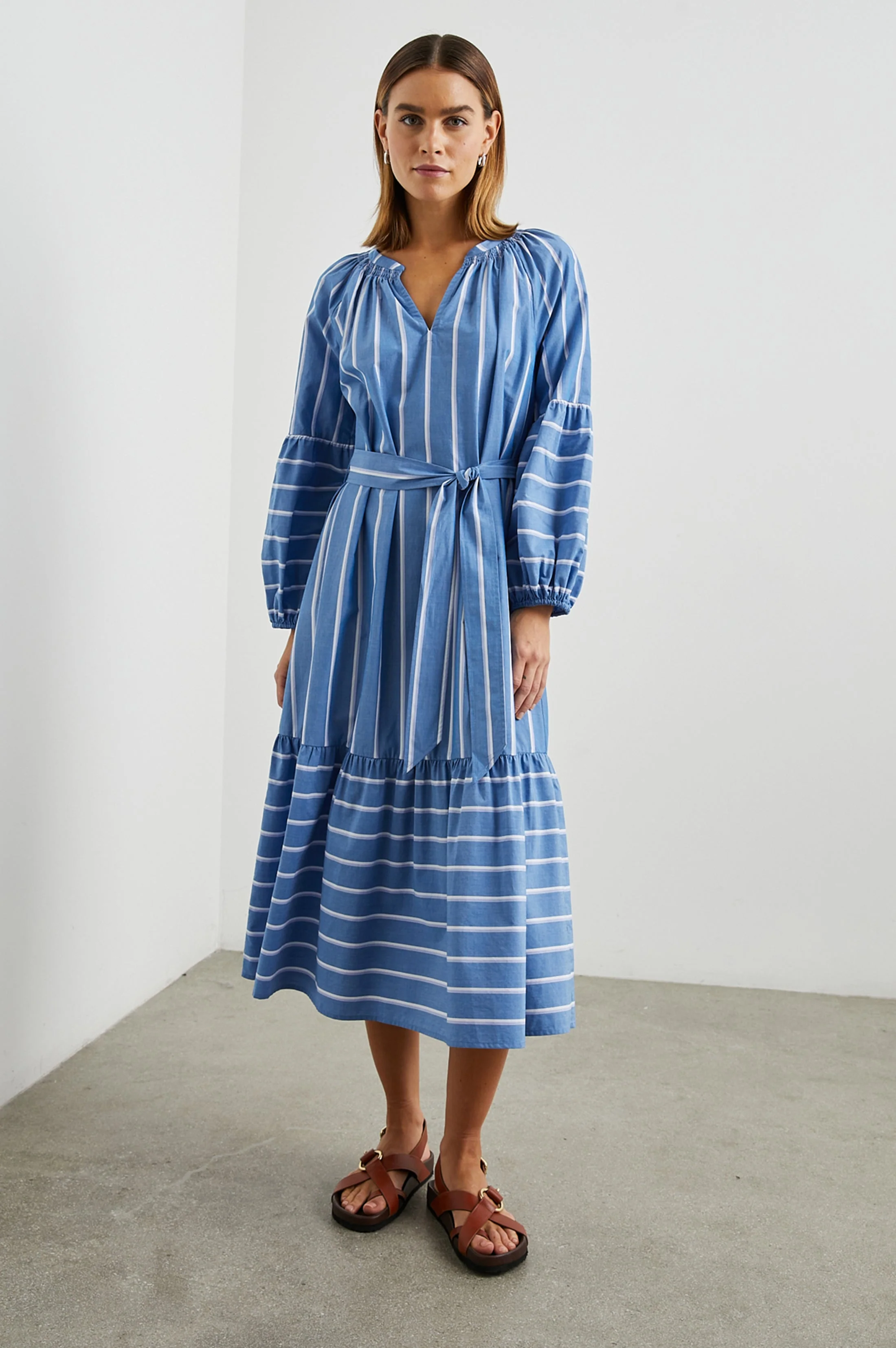 VITTORIA DRESS - BOIRO STRIPE - Image 3