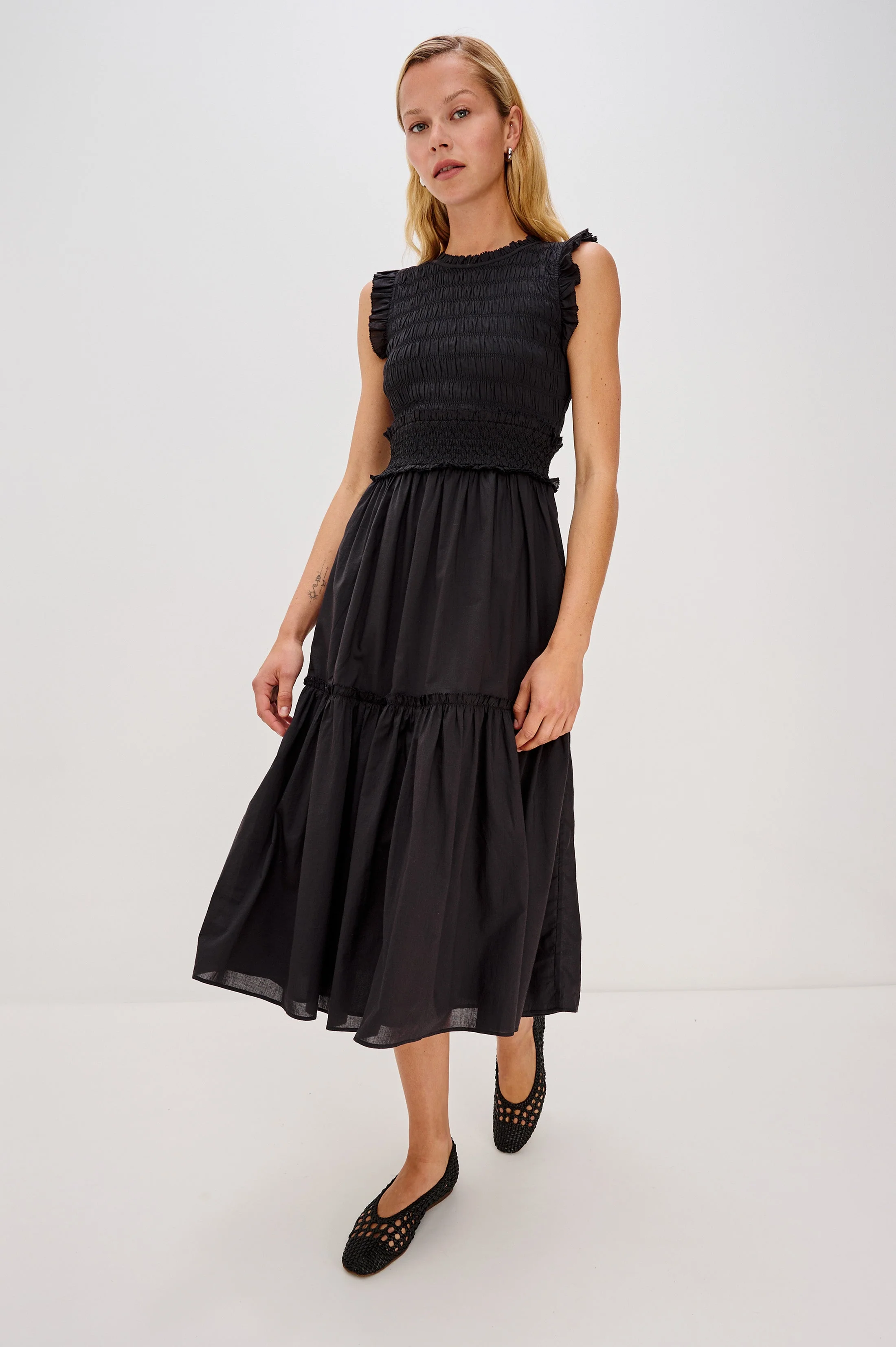 VIVIER DRESS - BLACK