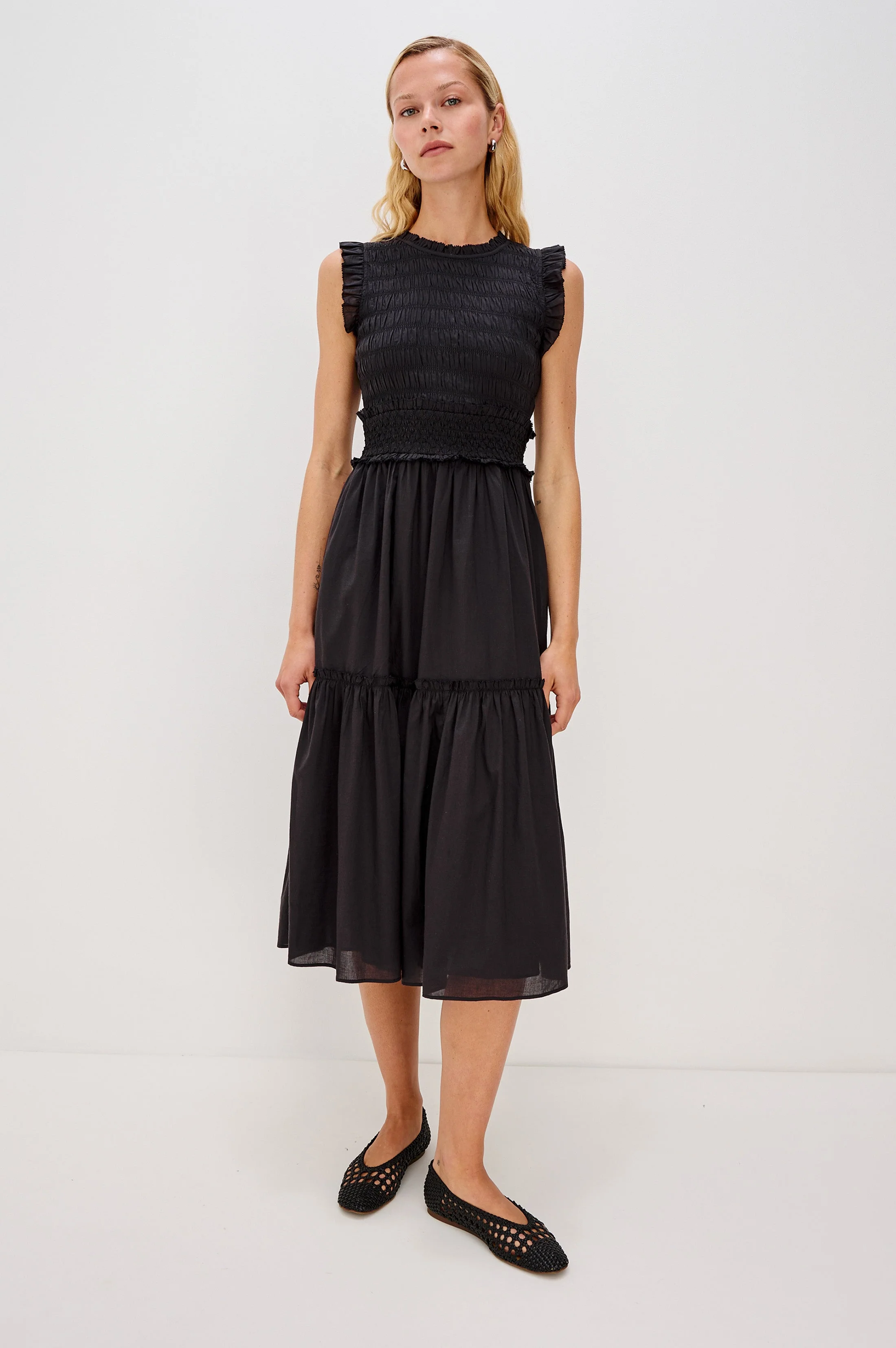 VIVIER DRESS - BLACK - Image 3
