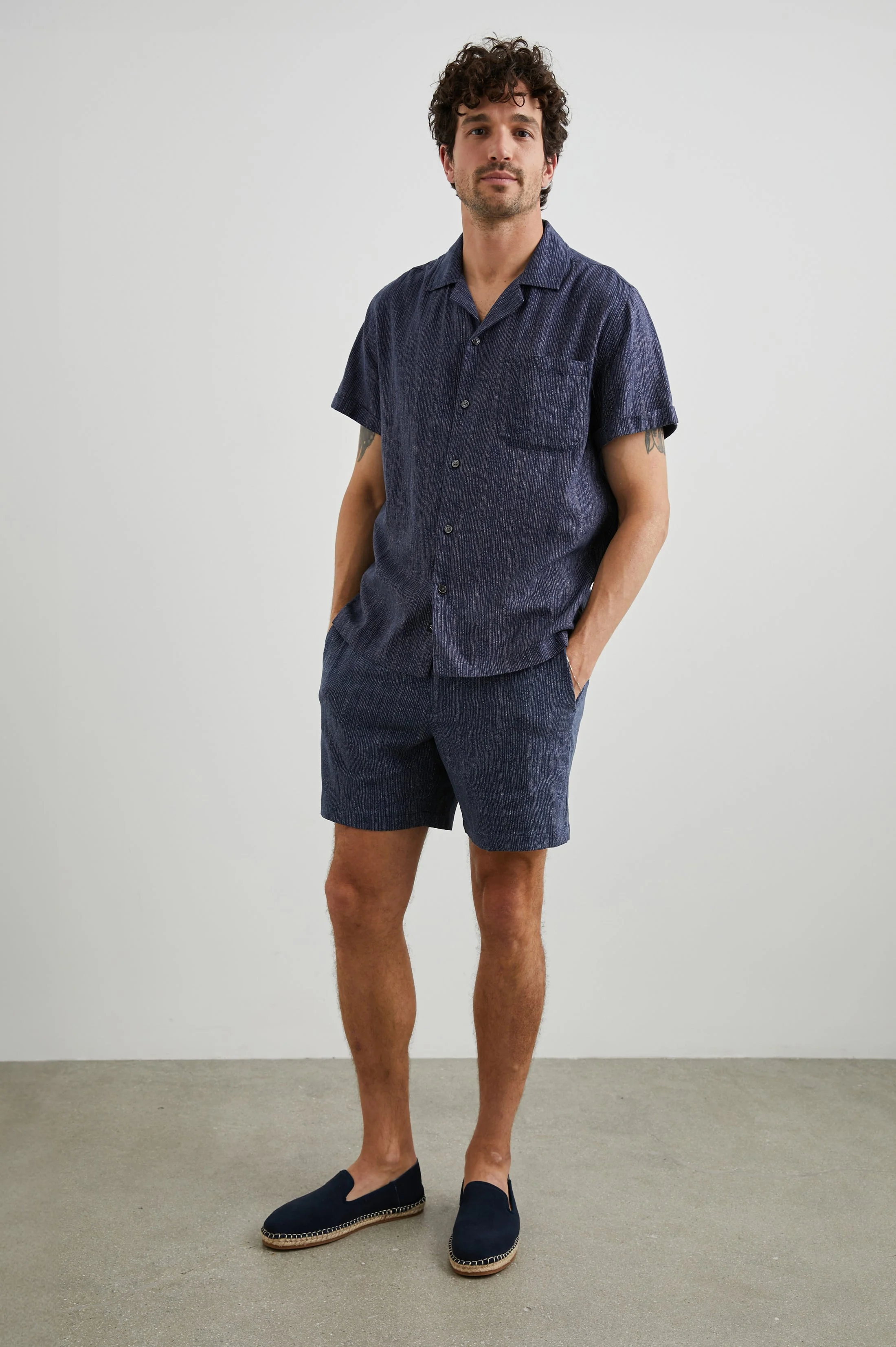 WAIMEA SHIRT - MATRIX NAVY PEARL - Image 3