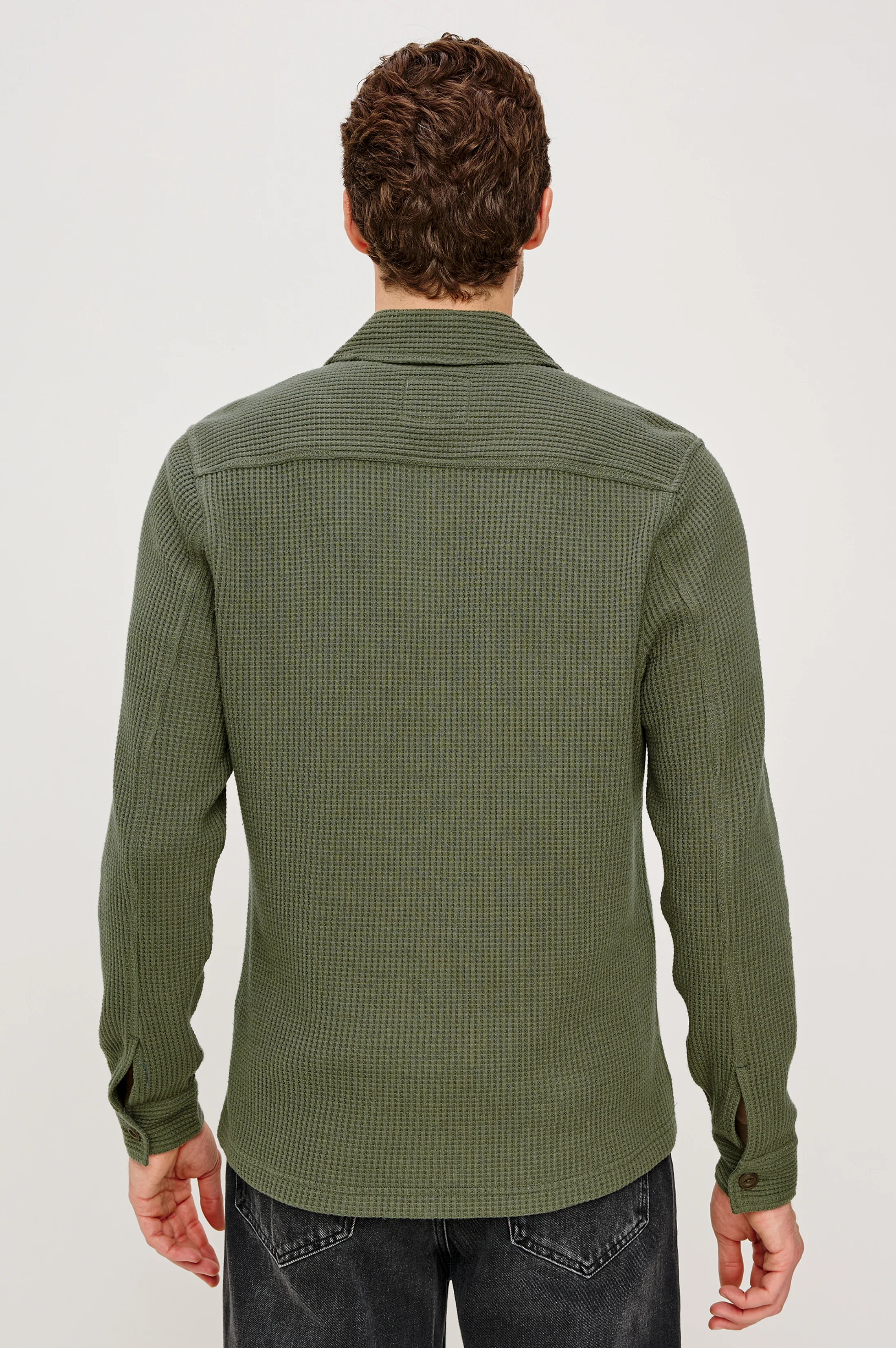 WELLS OVERSHIRT - FOREST - Image 5