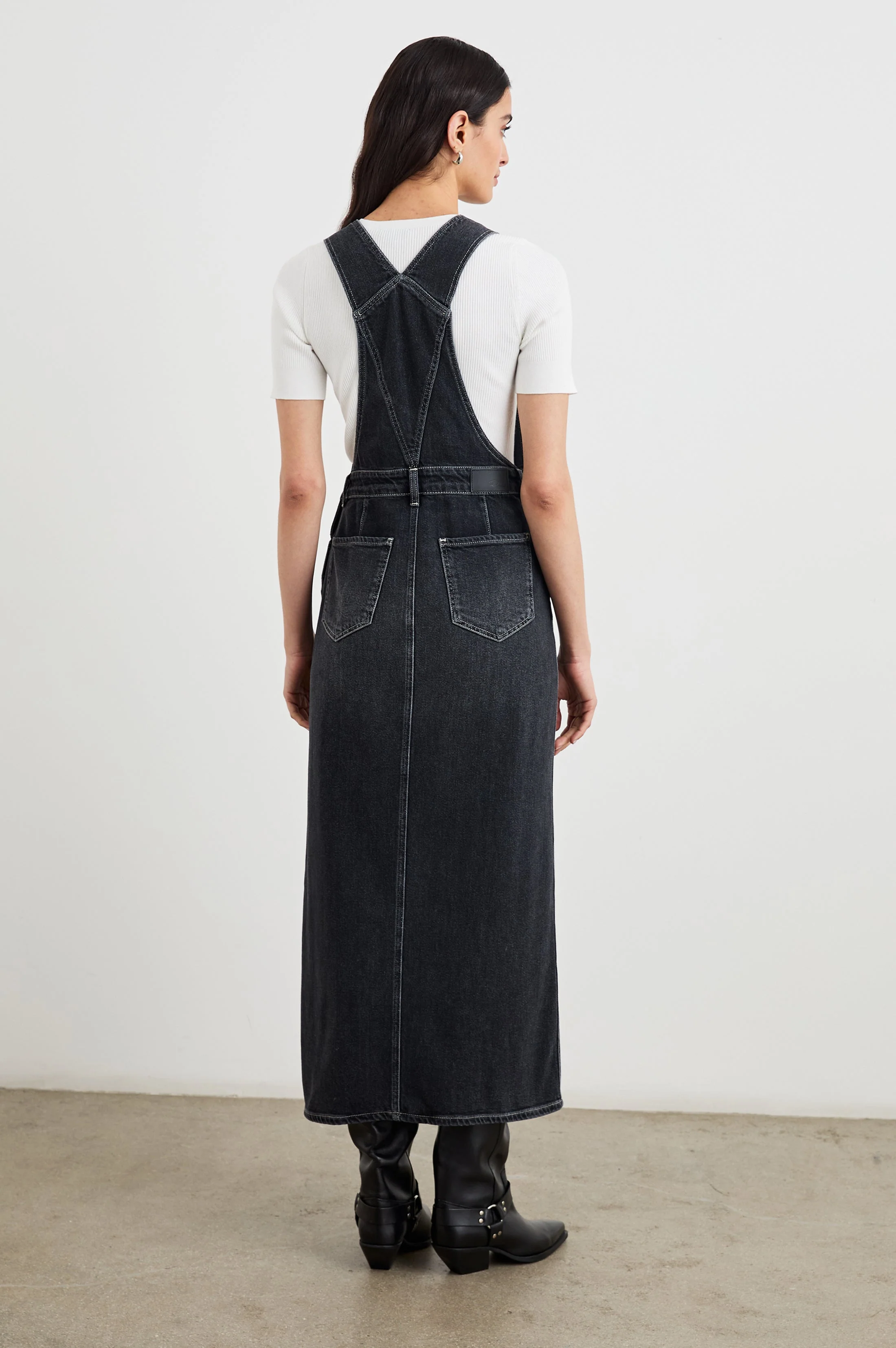 WESTLAKE DRESS - BLACK SAND - Image 7