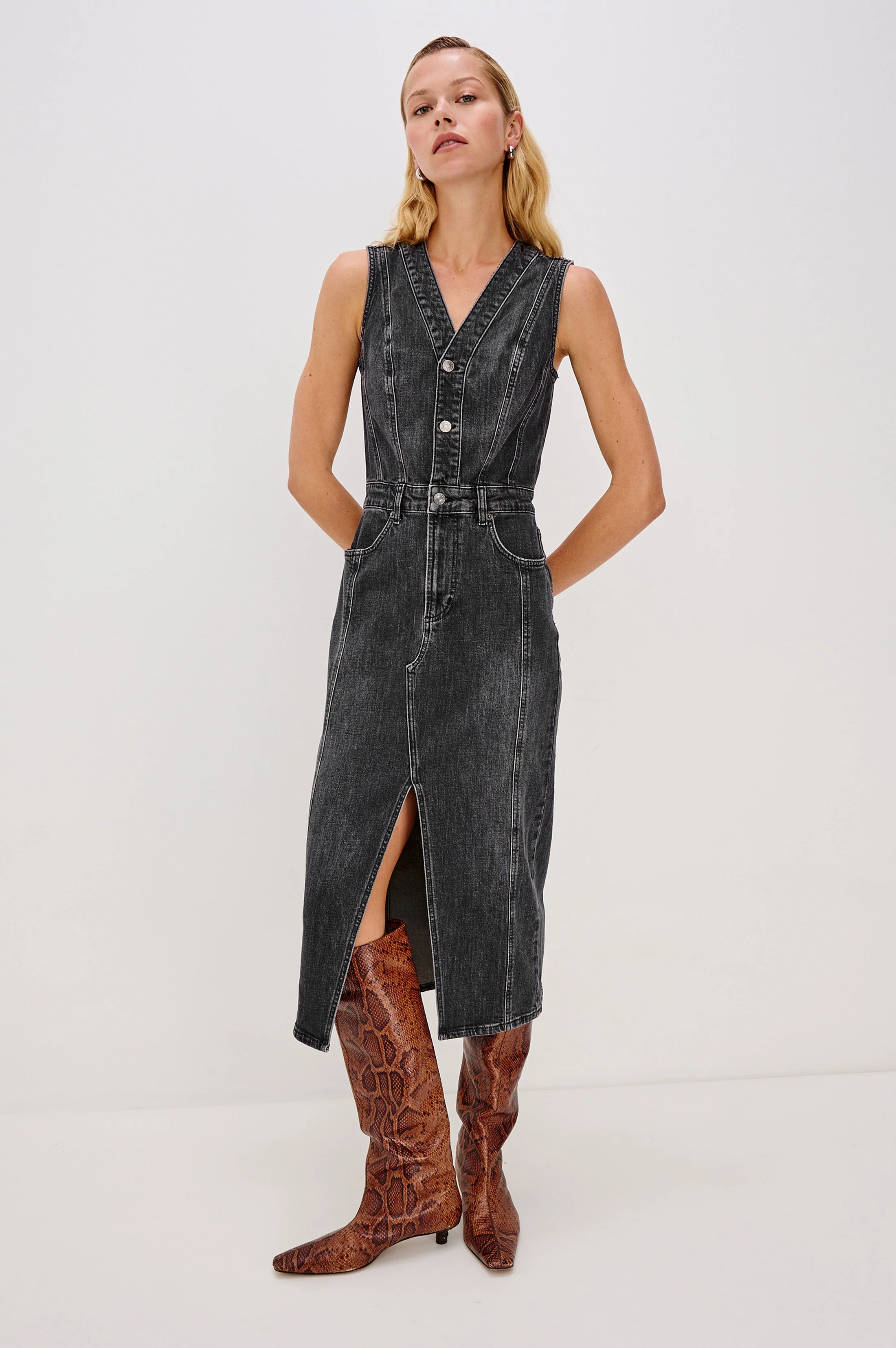 WESTWOOD DRESS - BLACK PEARL - Image 3