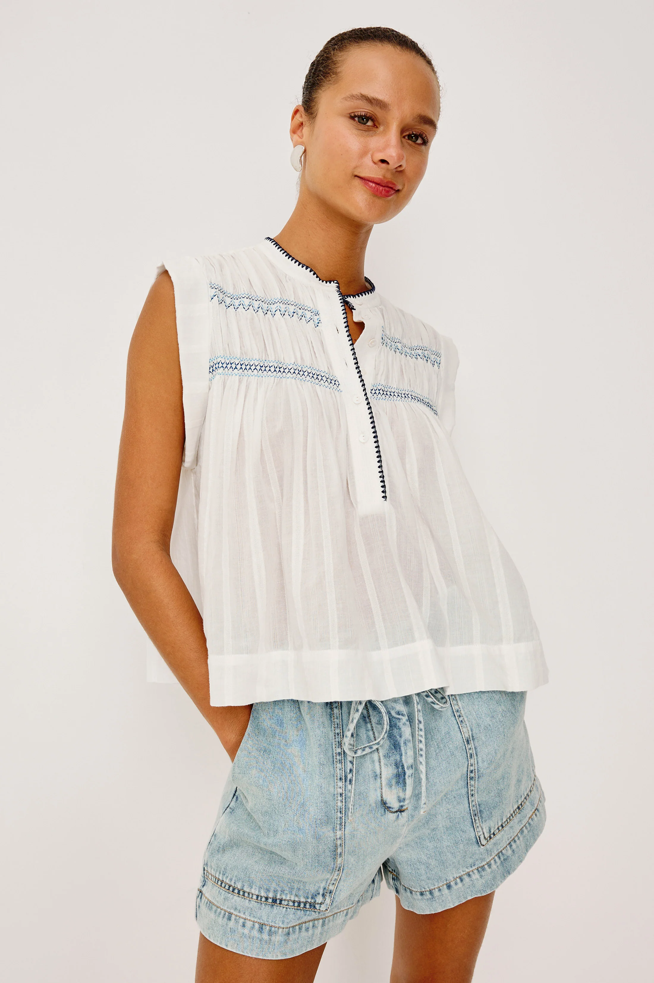 WILLOW TOP - WHITE