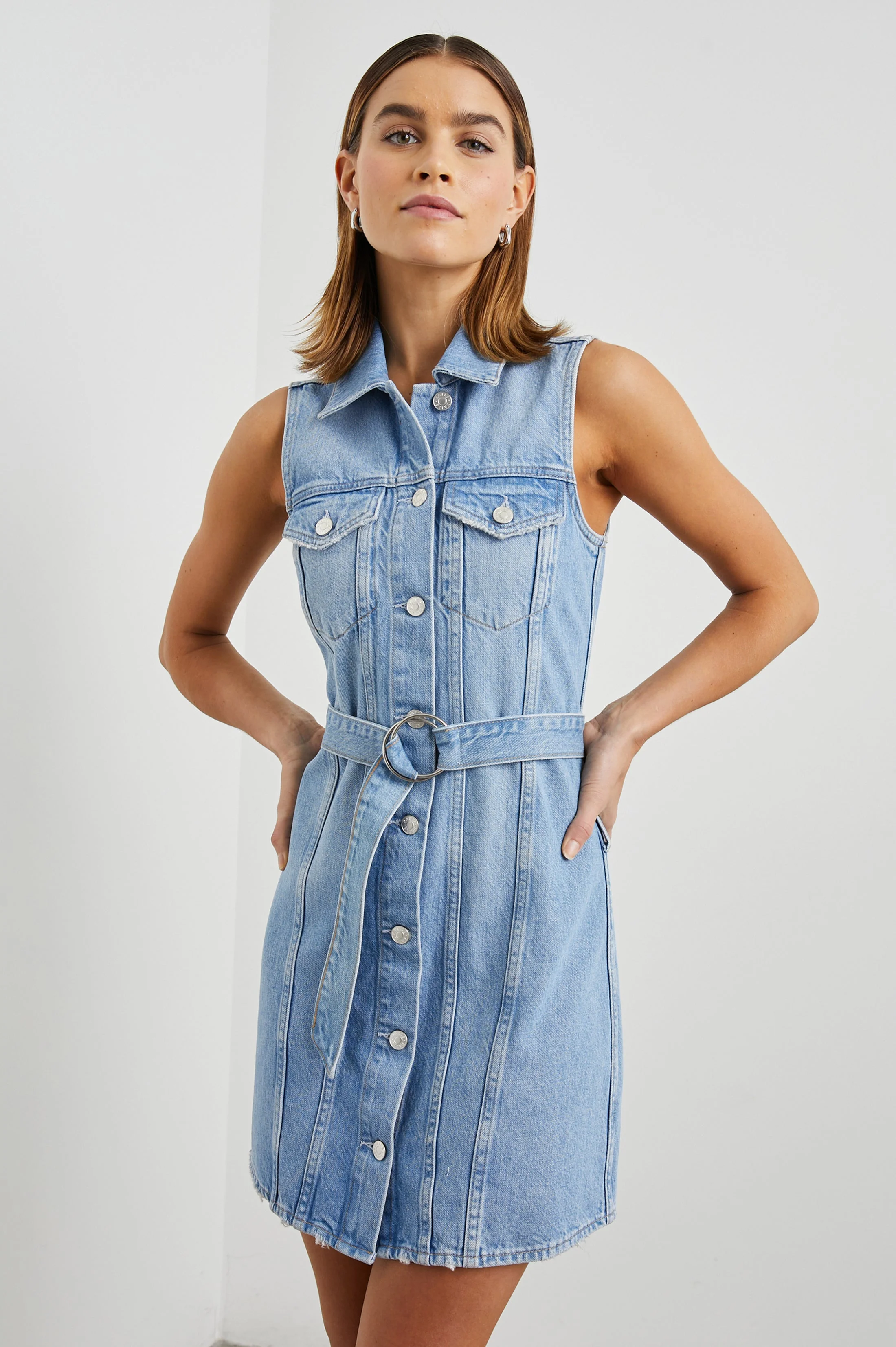 WILSHIRE DRESS - BLUE DREAM