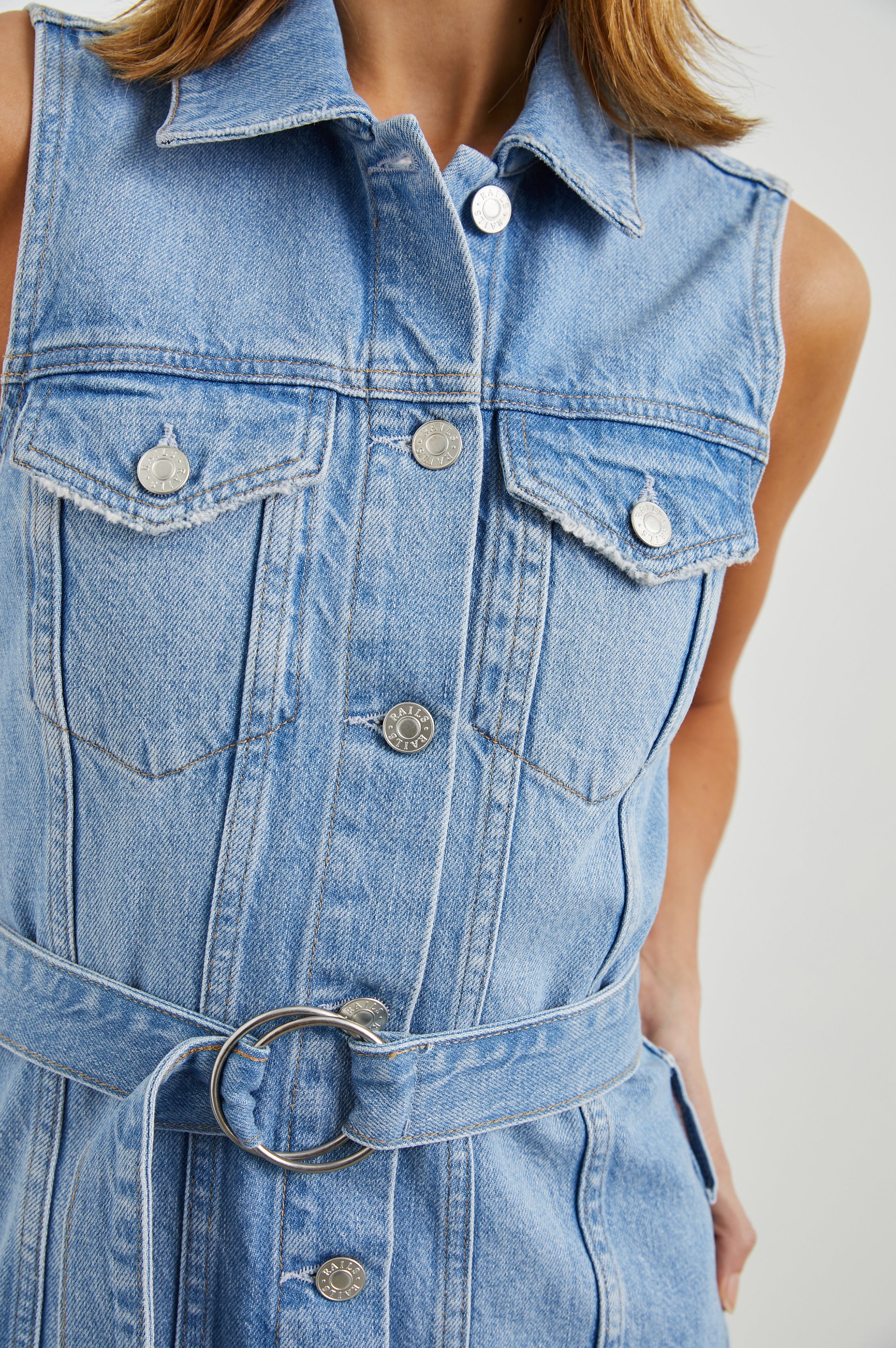 WILSHIRE DRESS - BLUE DREAM - Image 2