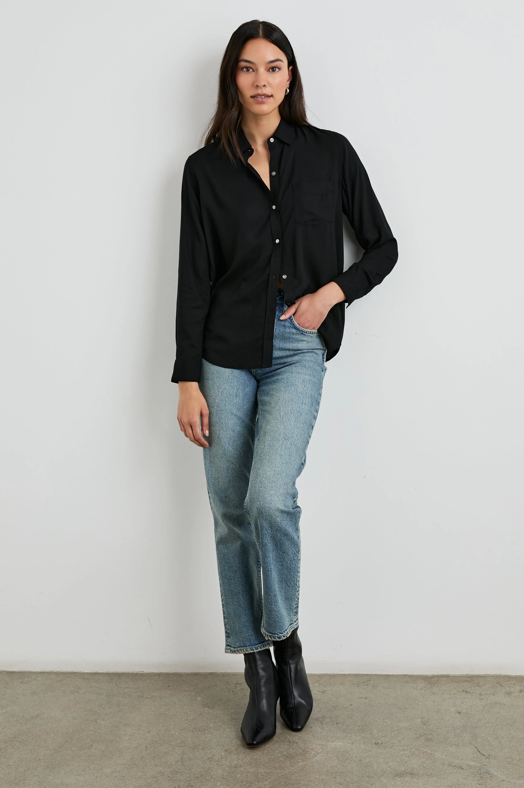WREN SHIRT - BLACK - Image 3