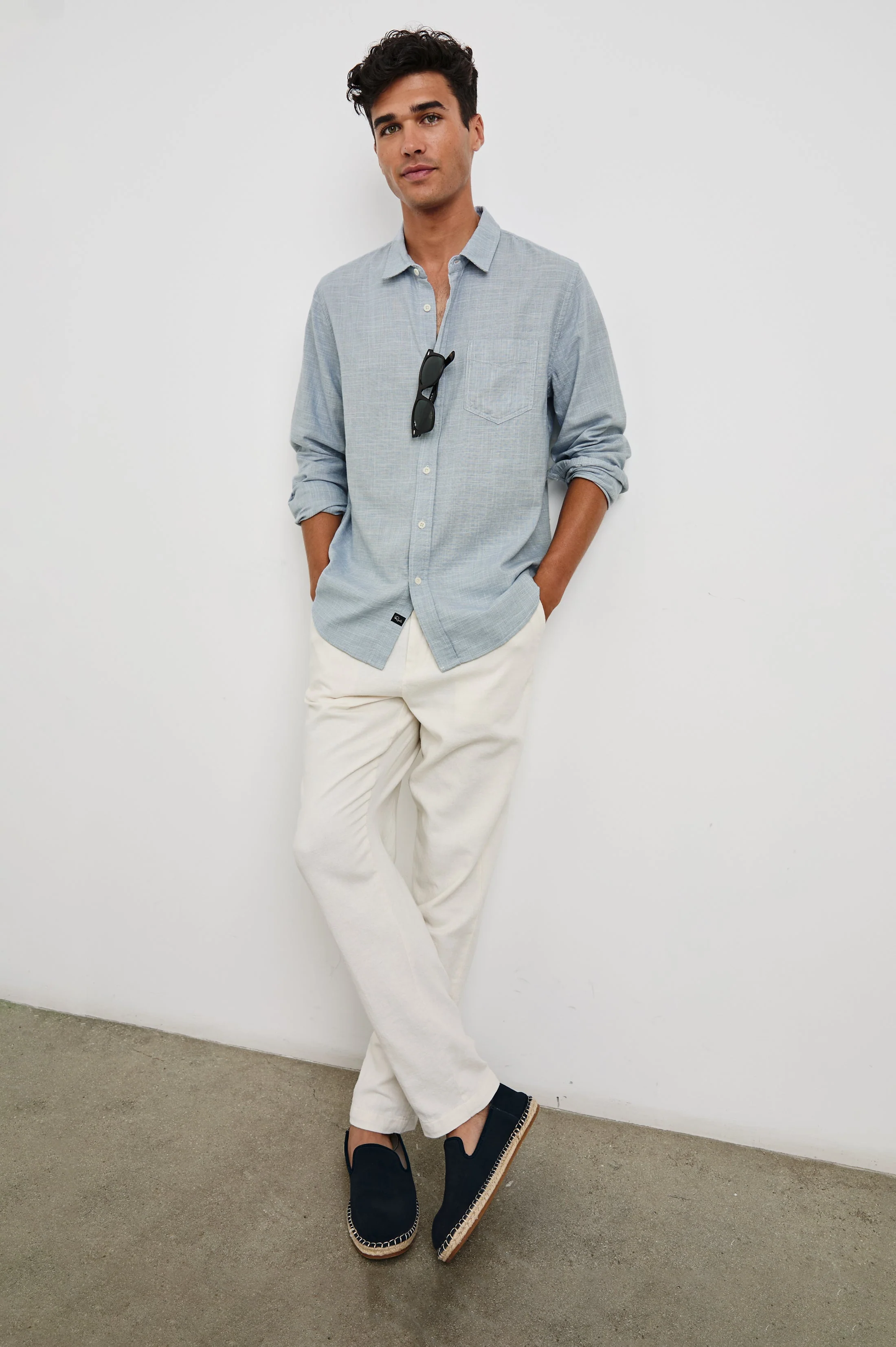 WYATT RELAXED FIT SHIRT - TIDAL ETCH - Image 3