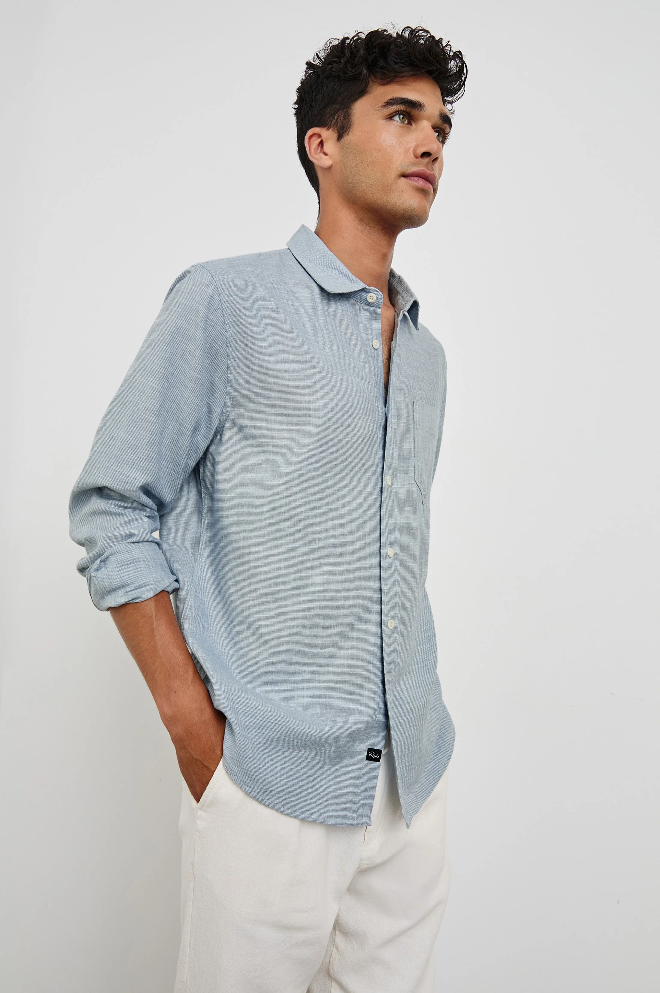 WYATT RELAXED FIT SHIRT - TIDAL ETCH - Image 4
