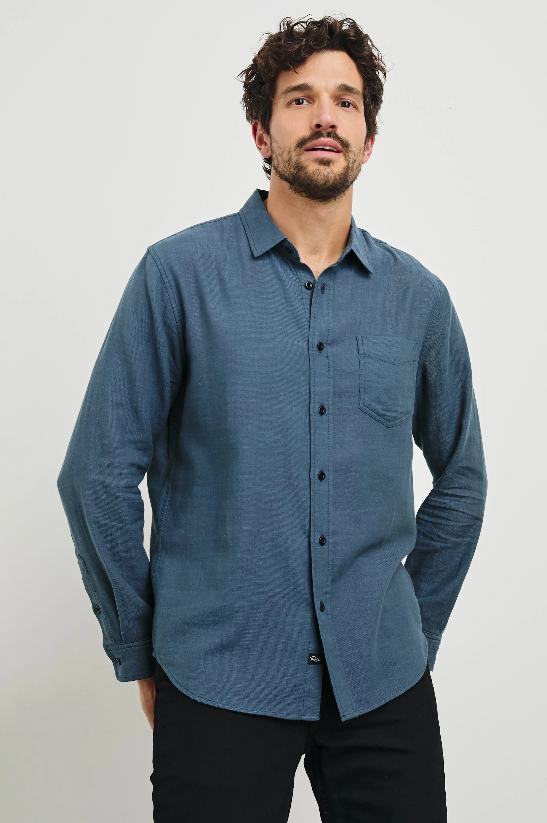WYATT SHIRT - SEA BLUE